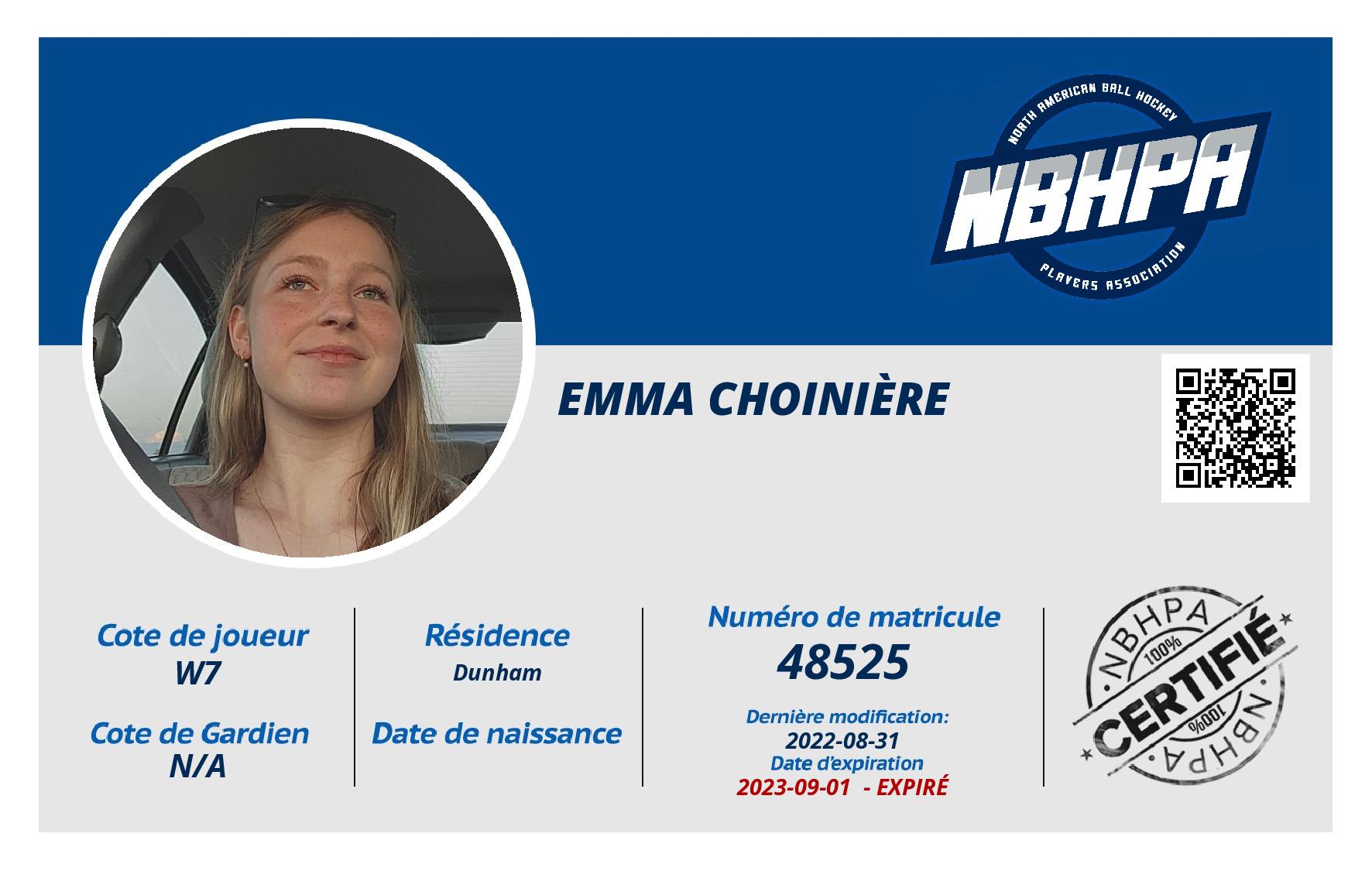 Emma Choinière