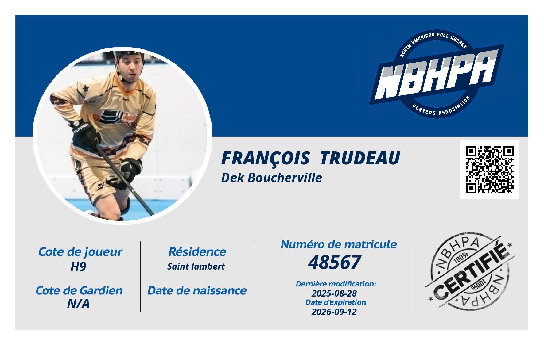 François  Trudeau