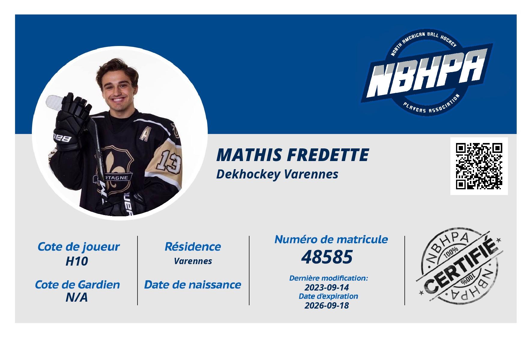 Mathis Fredette