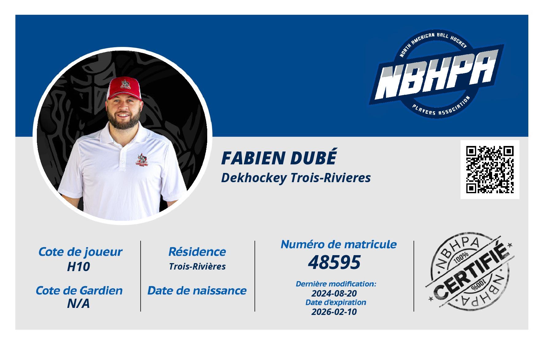 Fabien Dubé