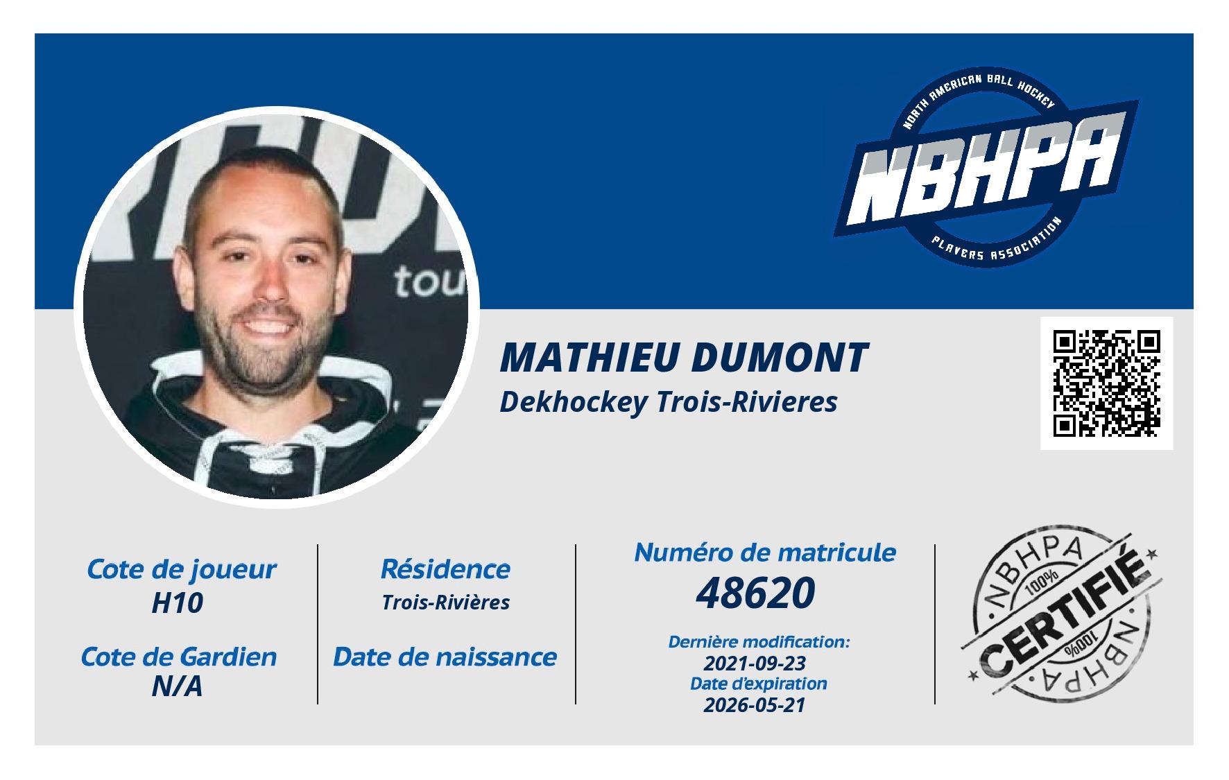 Mathieu Dumont