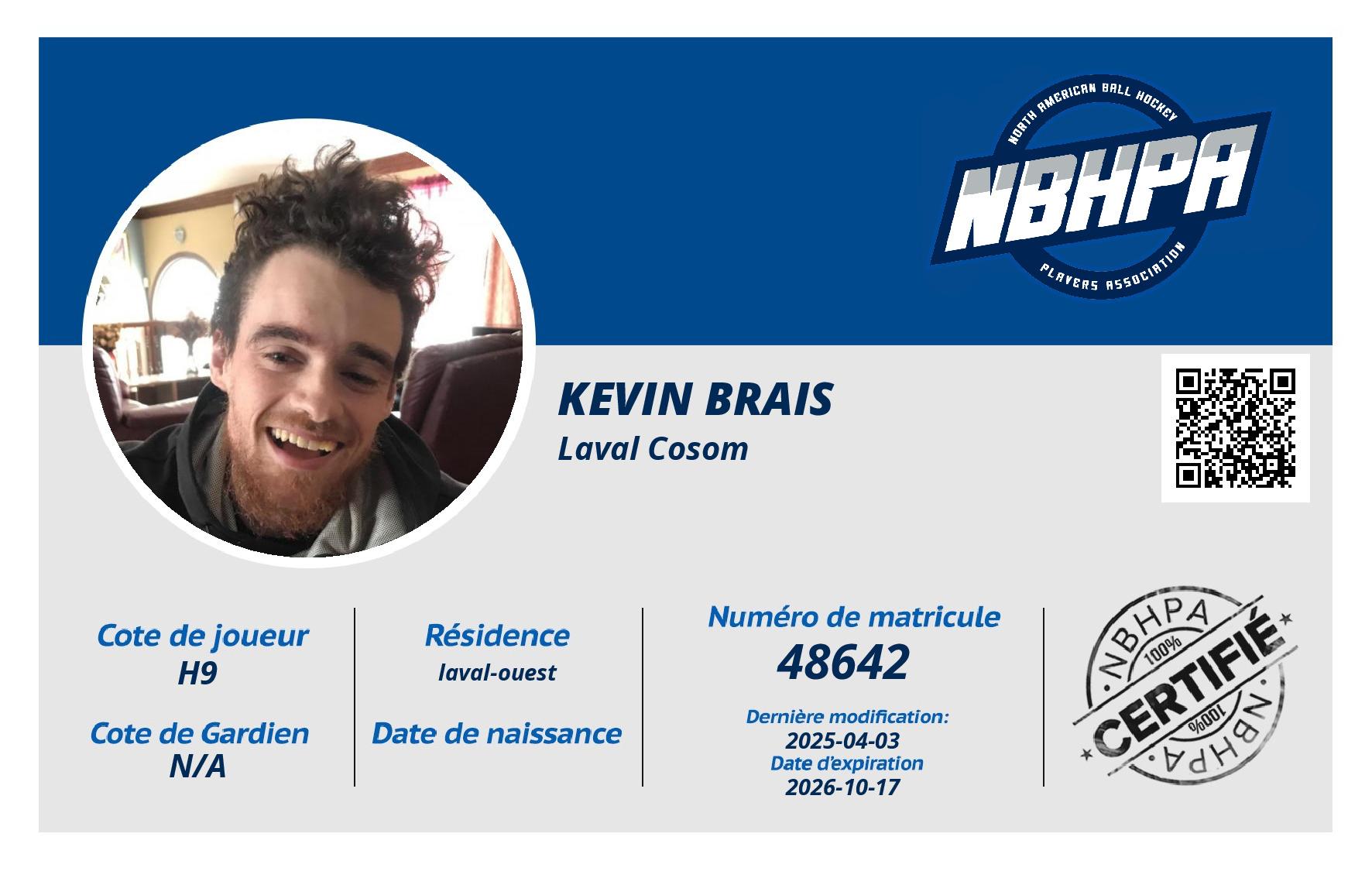 Kevin Brais
