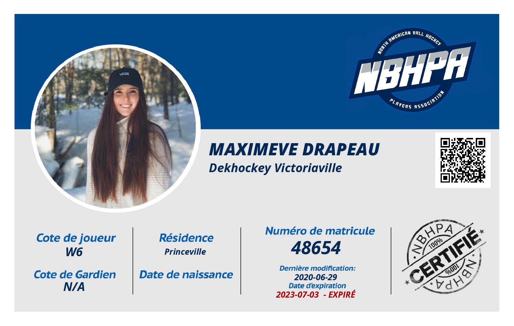 MaximEve Drapeau