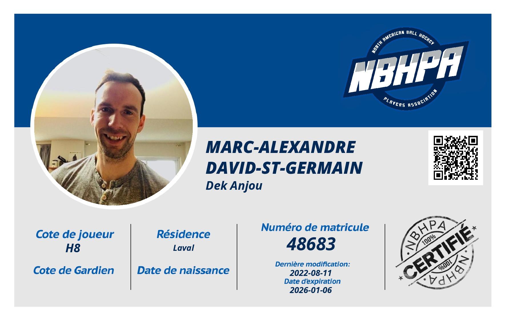 Marc-Alexandre David-St-Germain