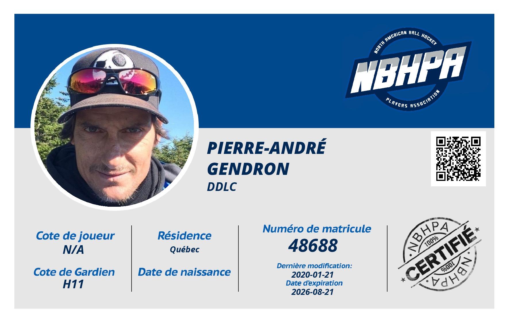 Pierre-André  Gendron 