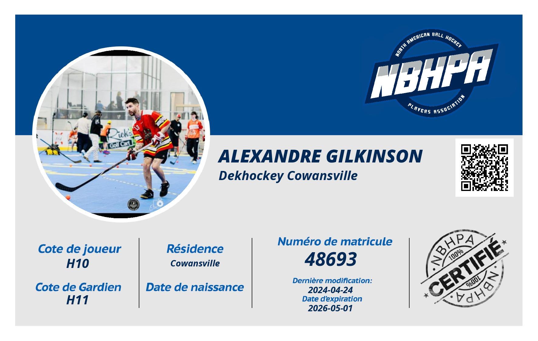 Alexandre Gilkinson