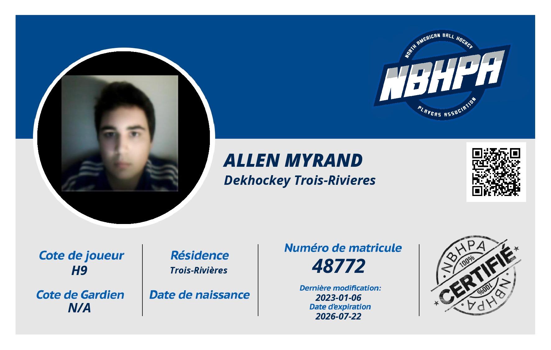 Allen Myrand