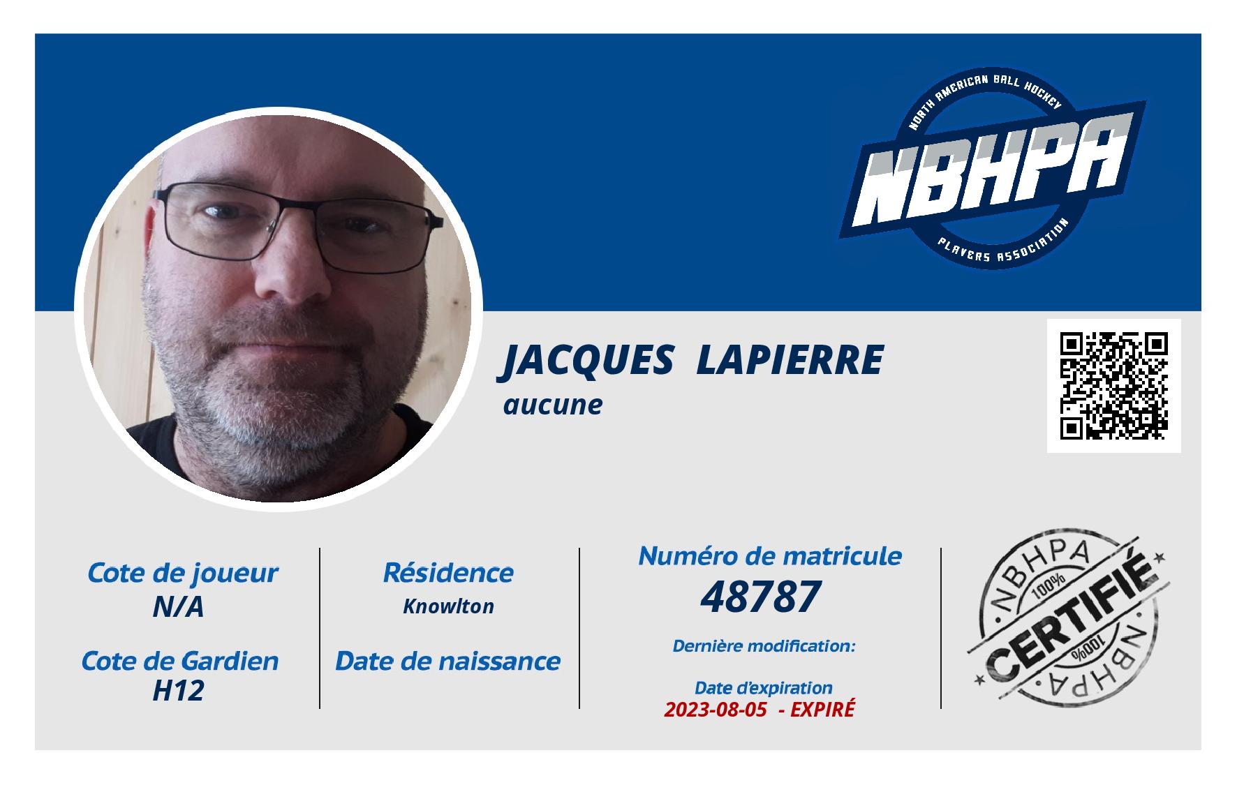 Jacques  Lapierre