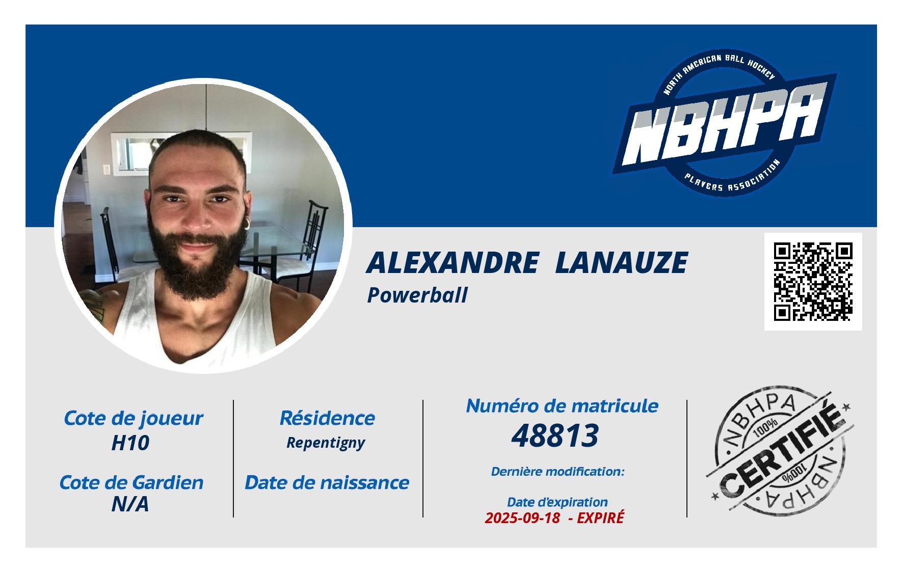 Alexandre  Lanauze 