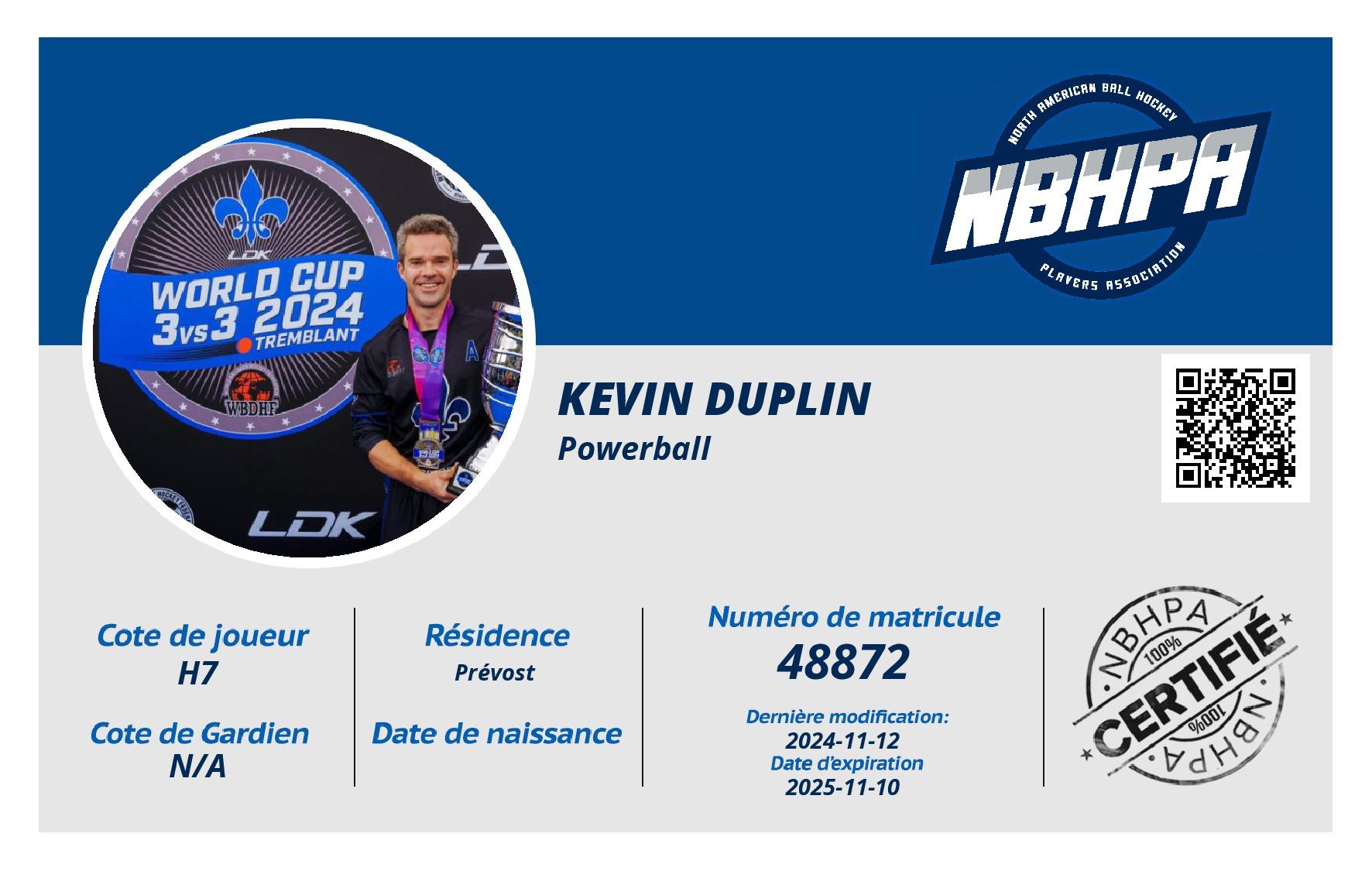 Kevin Duplin