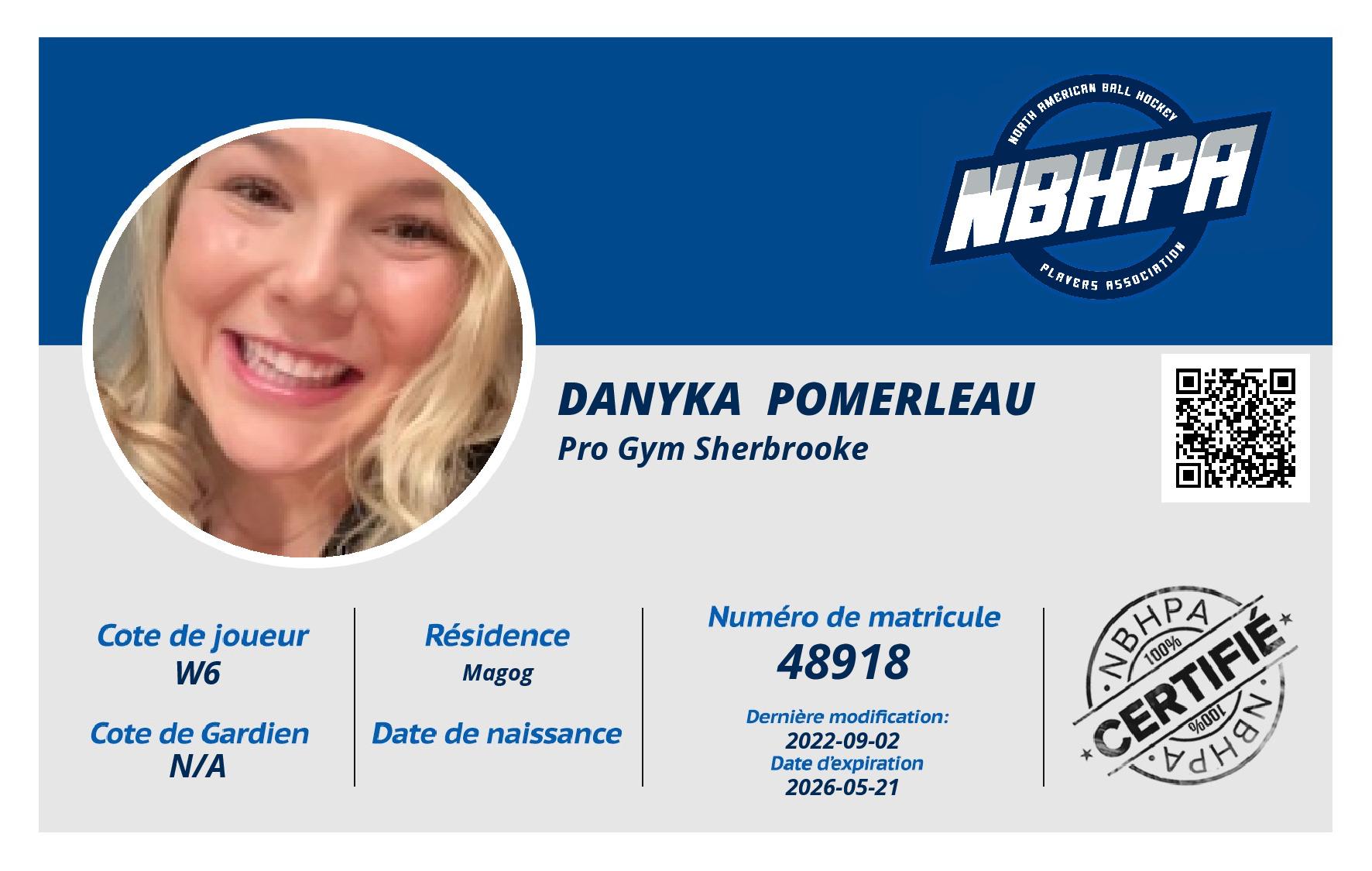 Danyka  Pomerleau 