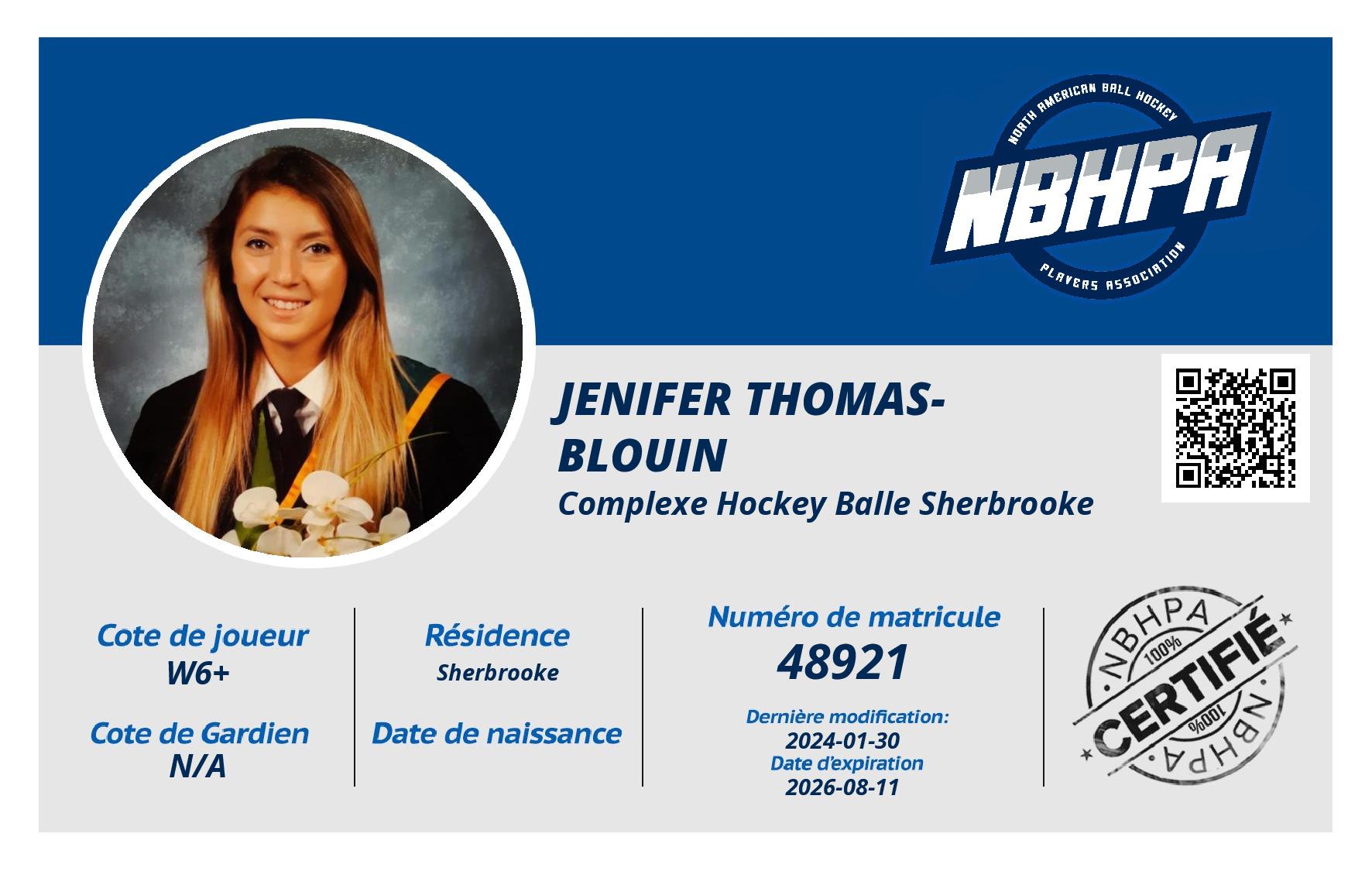 Jenifer Thomas-Blouin