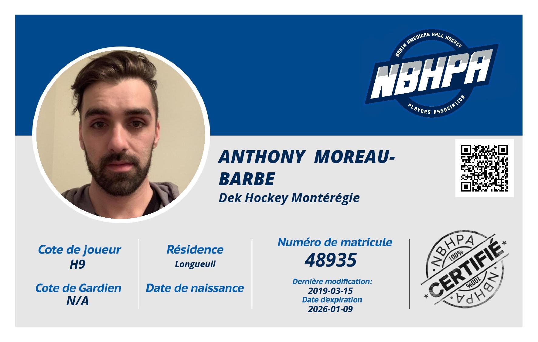 Anthony  Moreau-Barbe