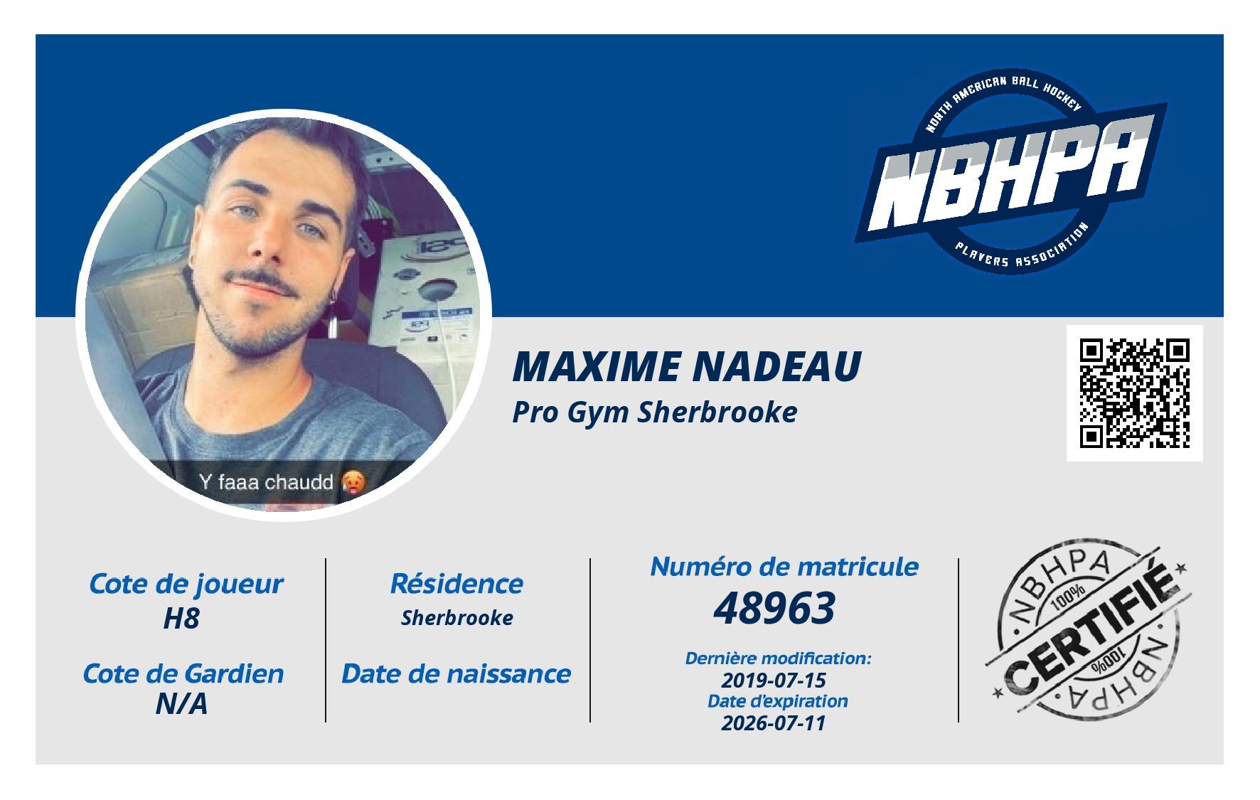 maxime nadeau