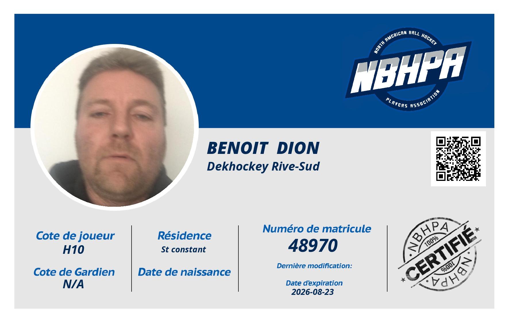 Benoit  Dion 
