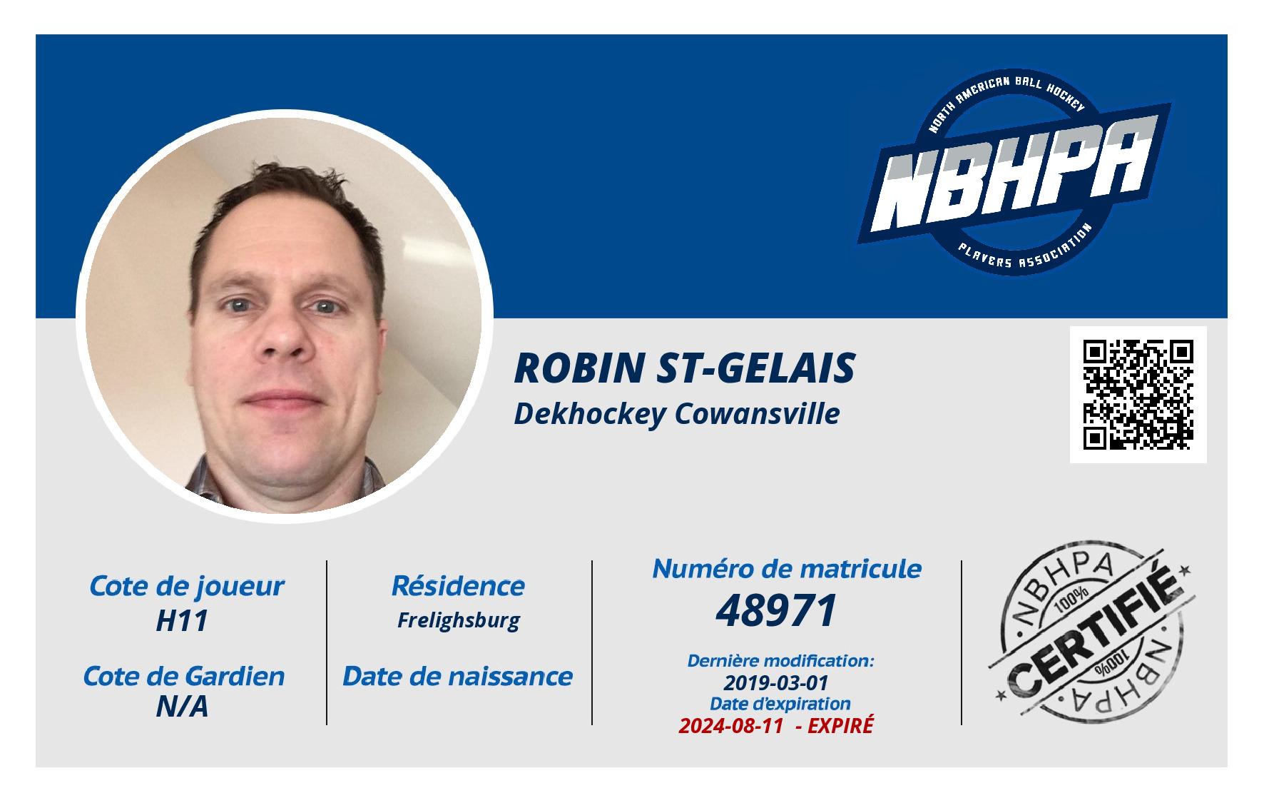 Robin St-Gelais