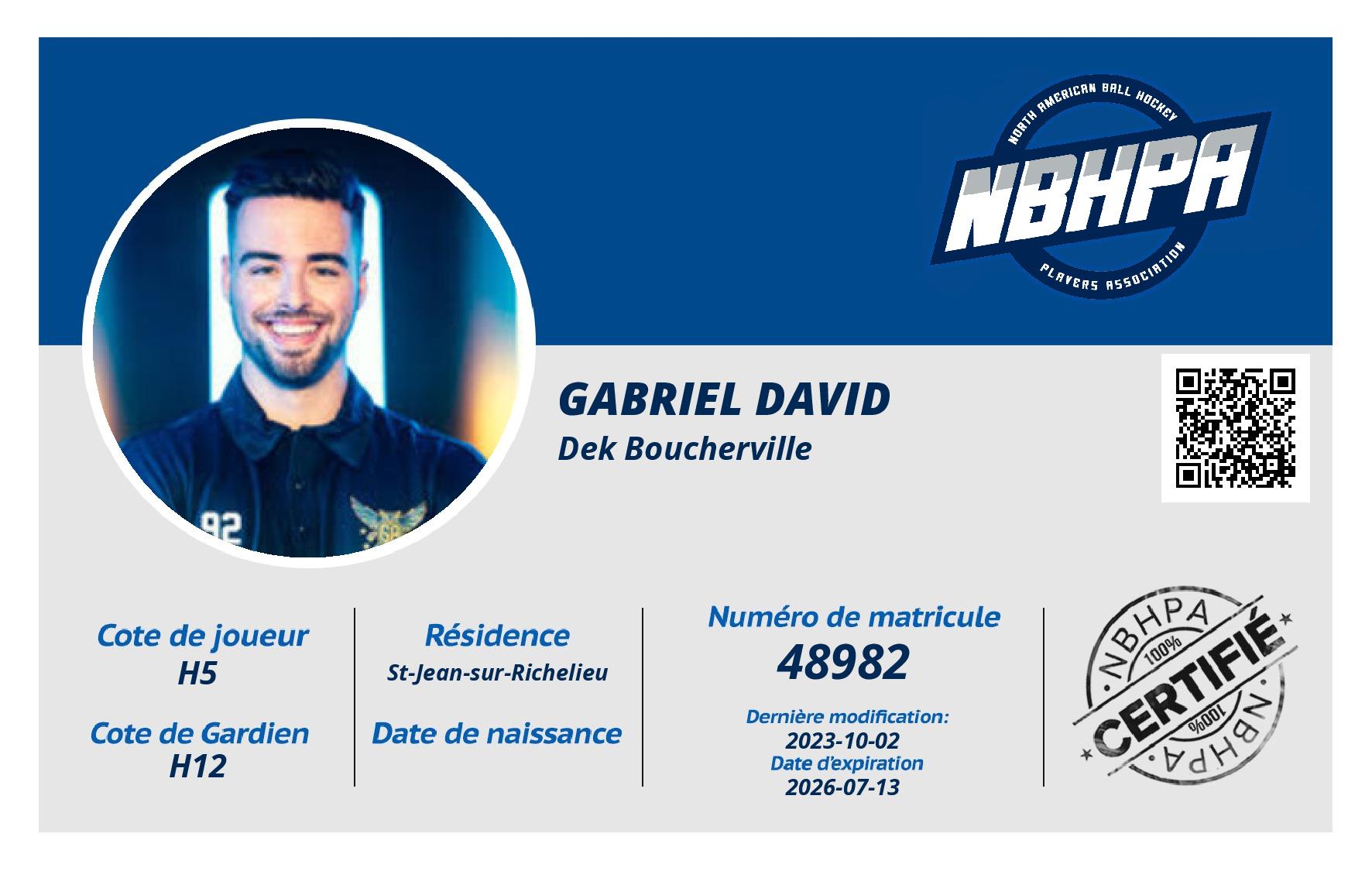 Gabriel David