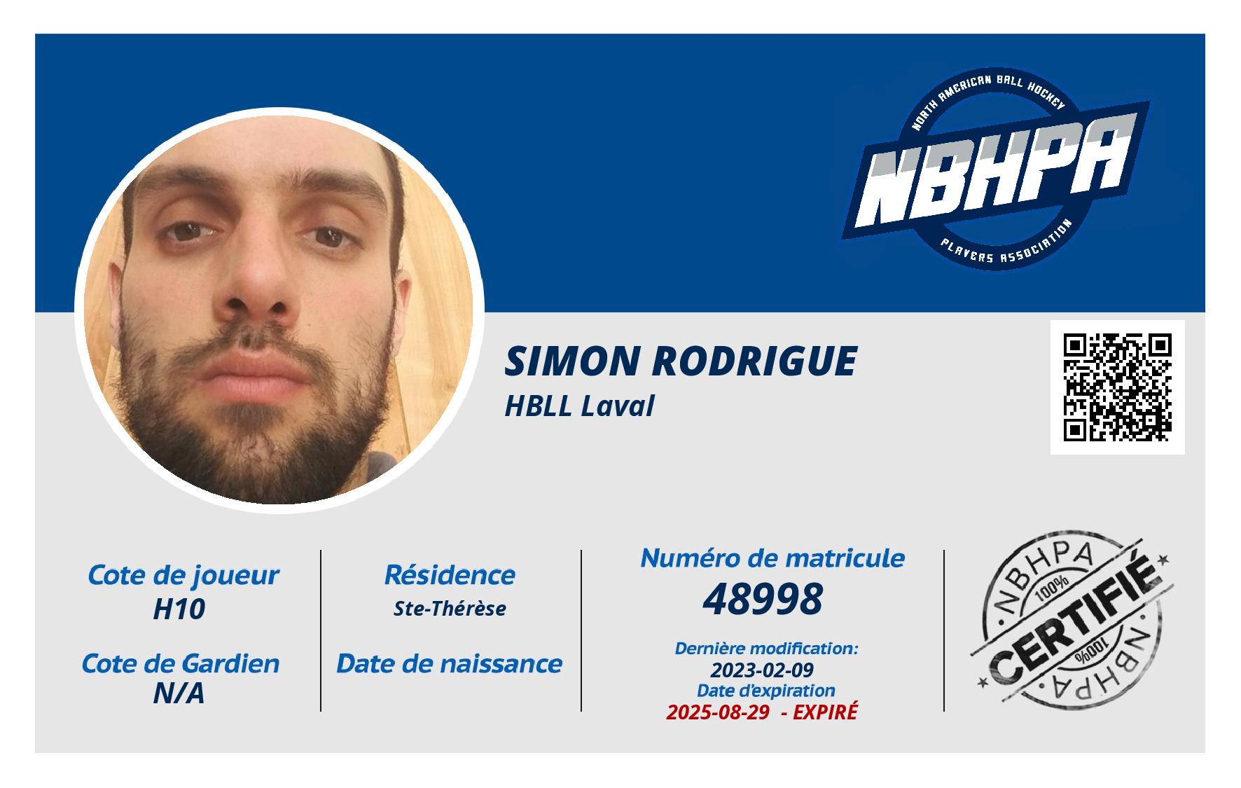 Simon Rodrigue