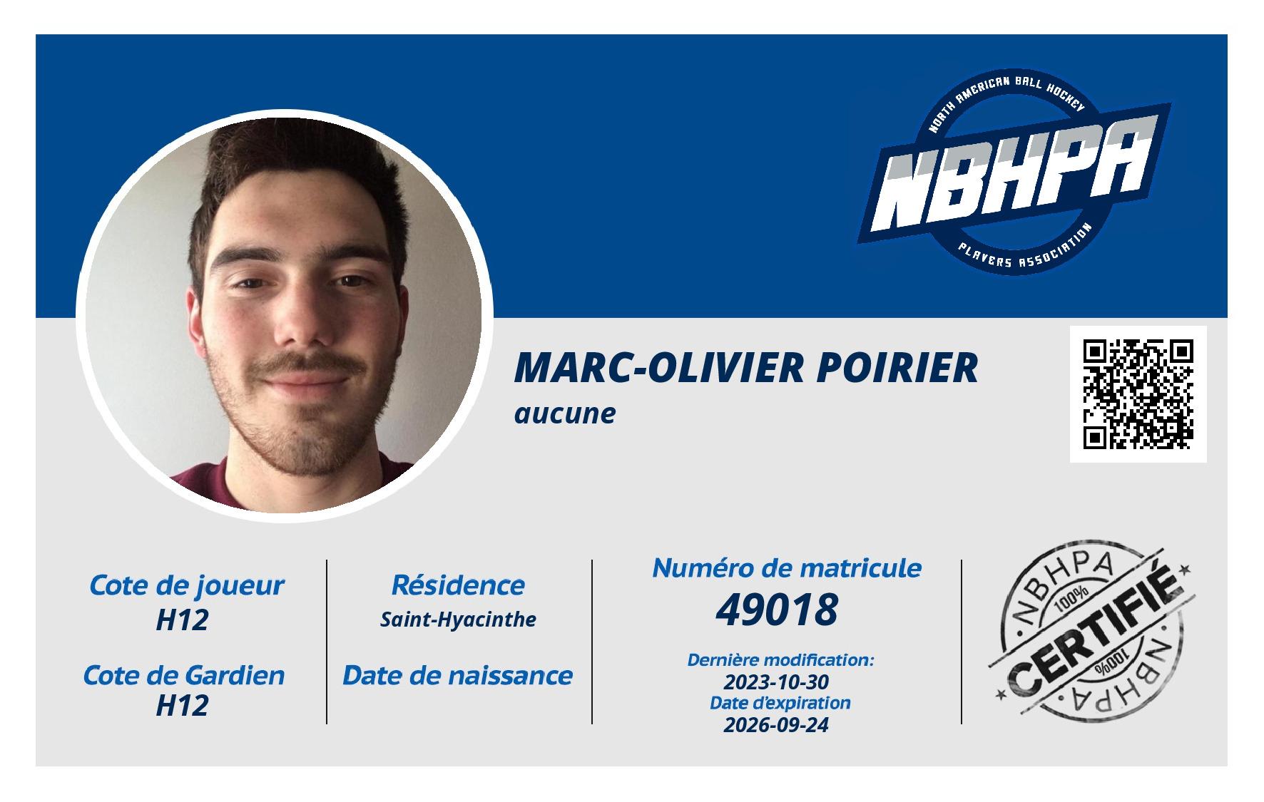 Marc-Olivier Poirier
