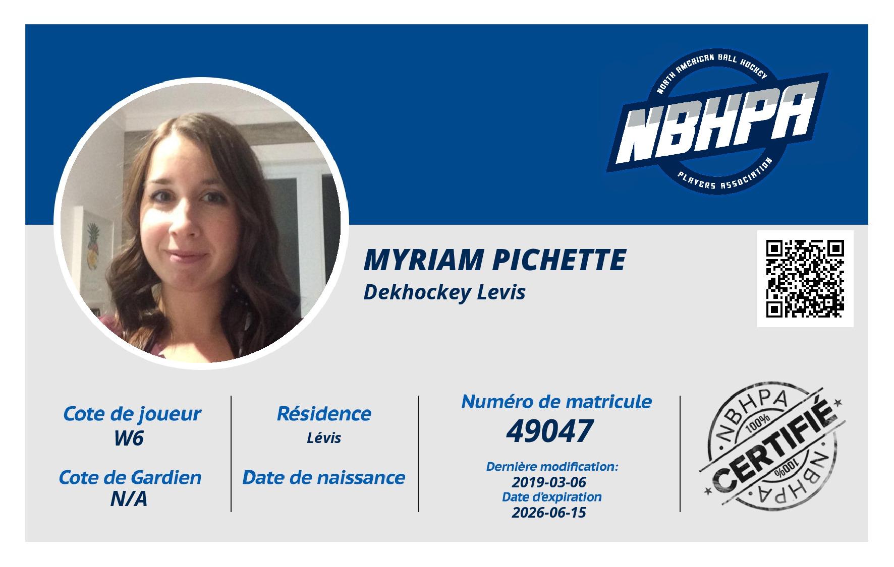 Myriam Pichette