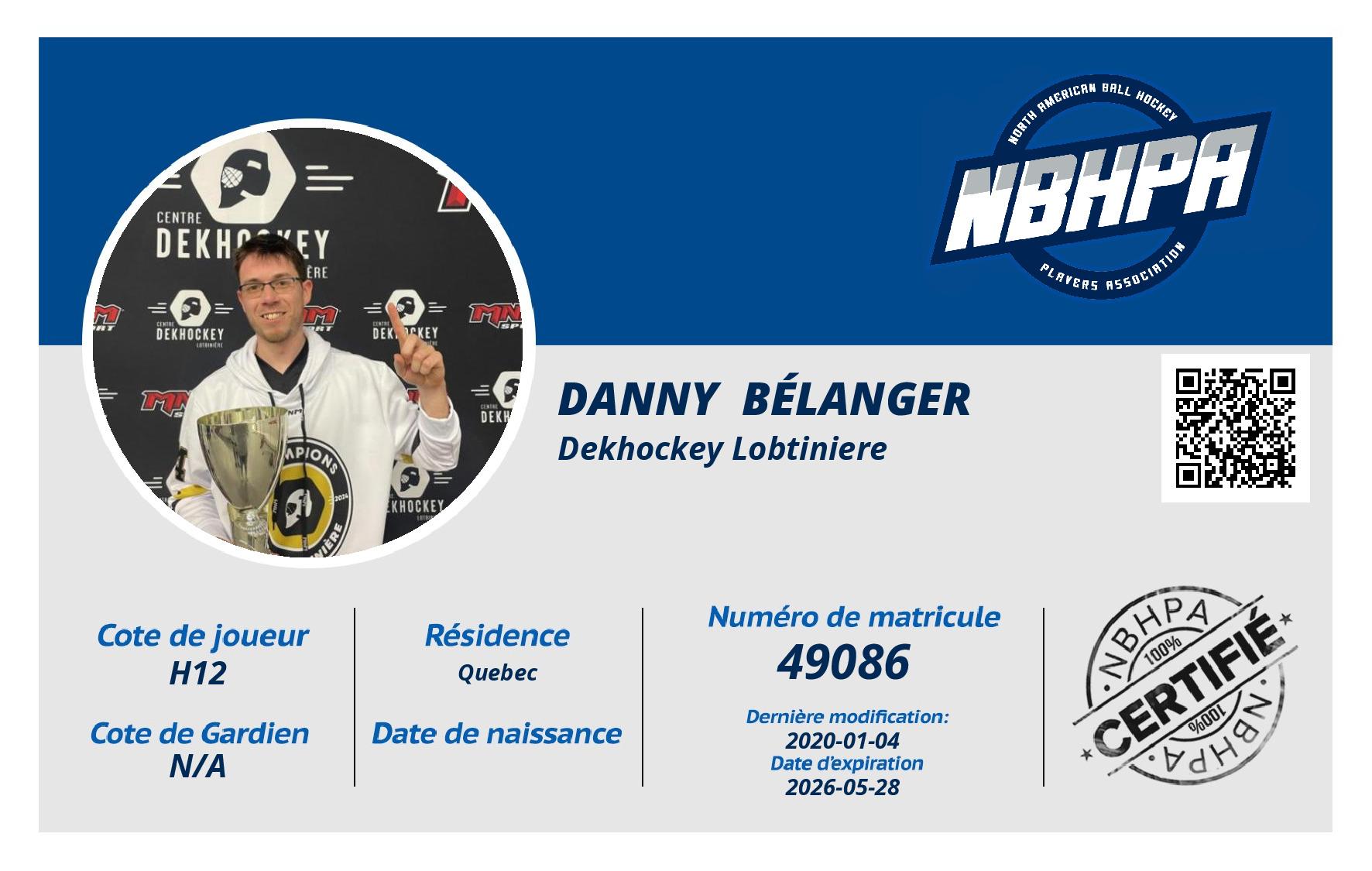 Danny  Bélanger 