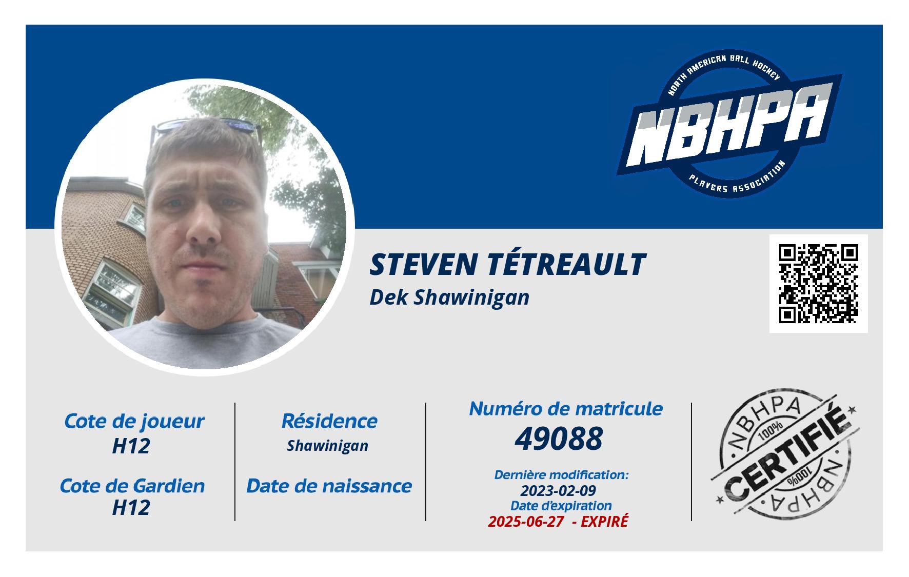 Steven Tétreault