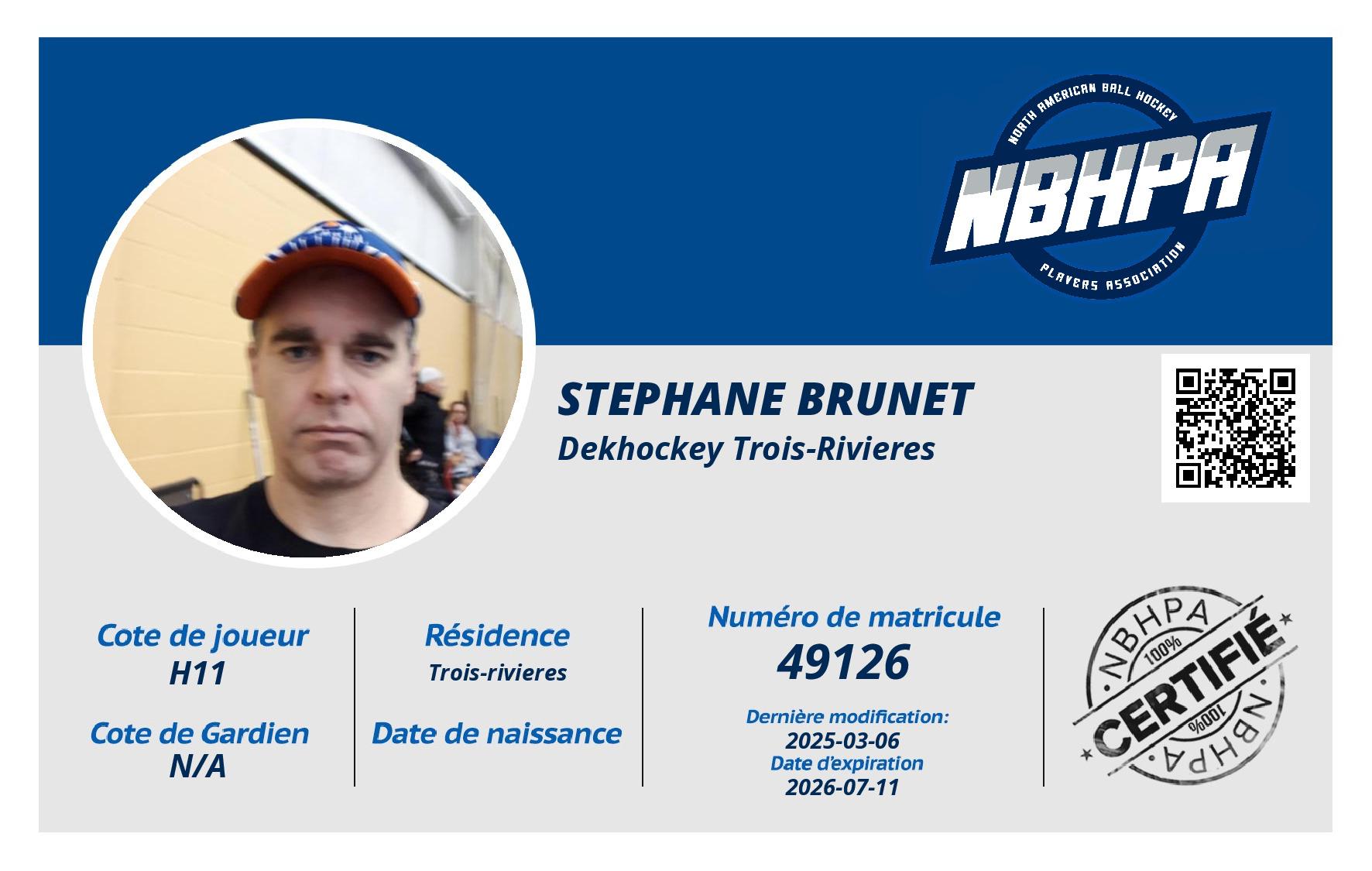 Stephane Brunet