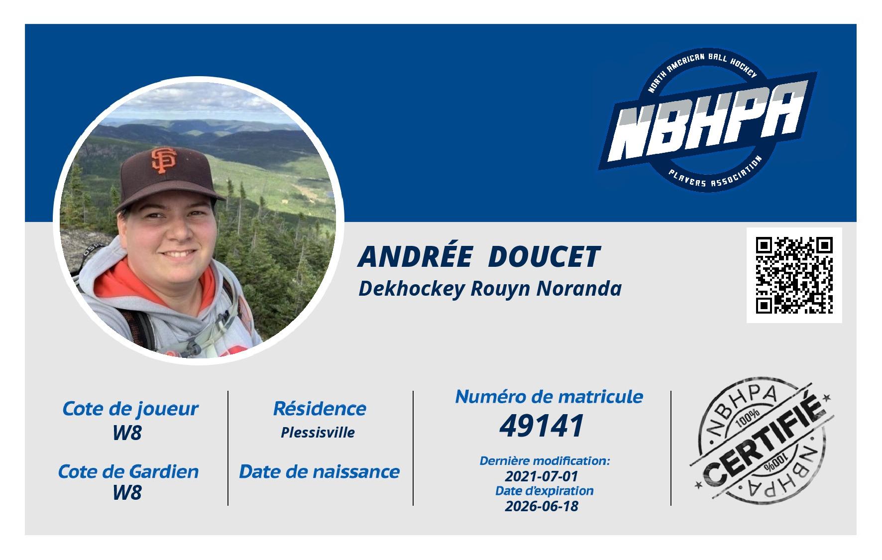 Andrée  Doucet