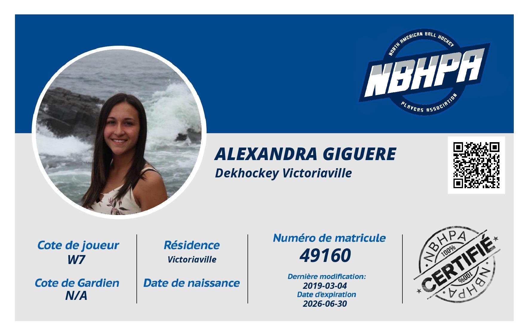 Alexandra Giguere