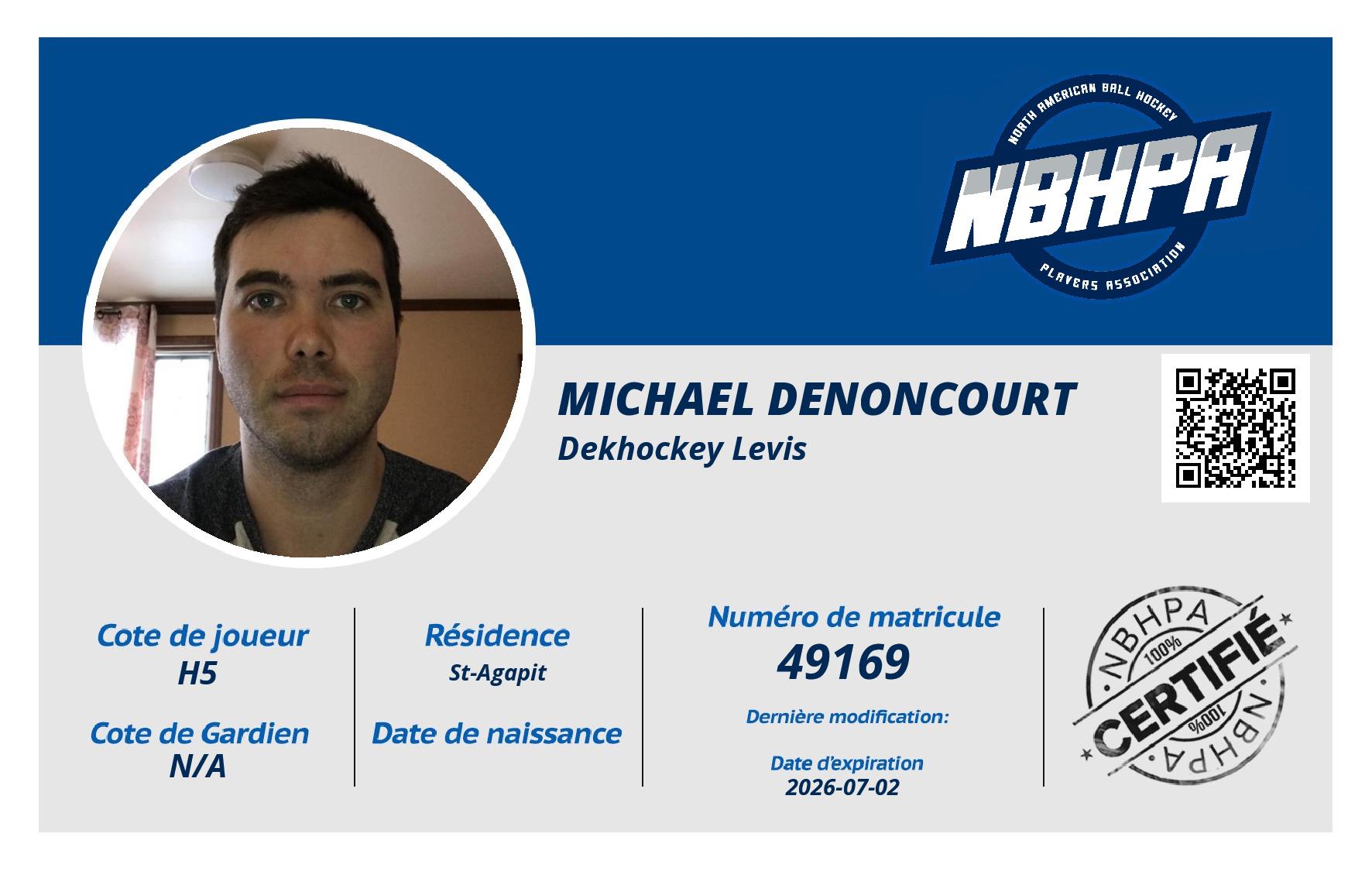 Michael Denoncourt