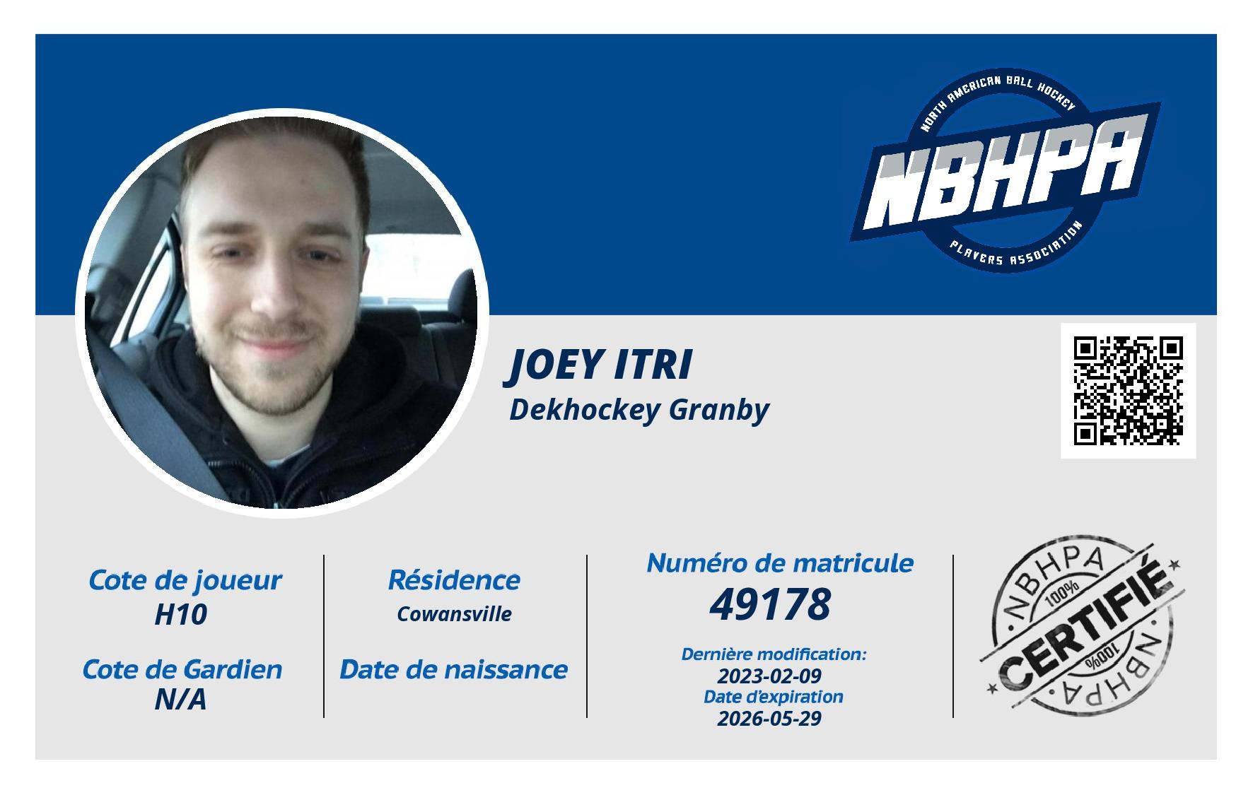 Joey Itri