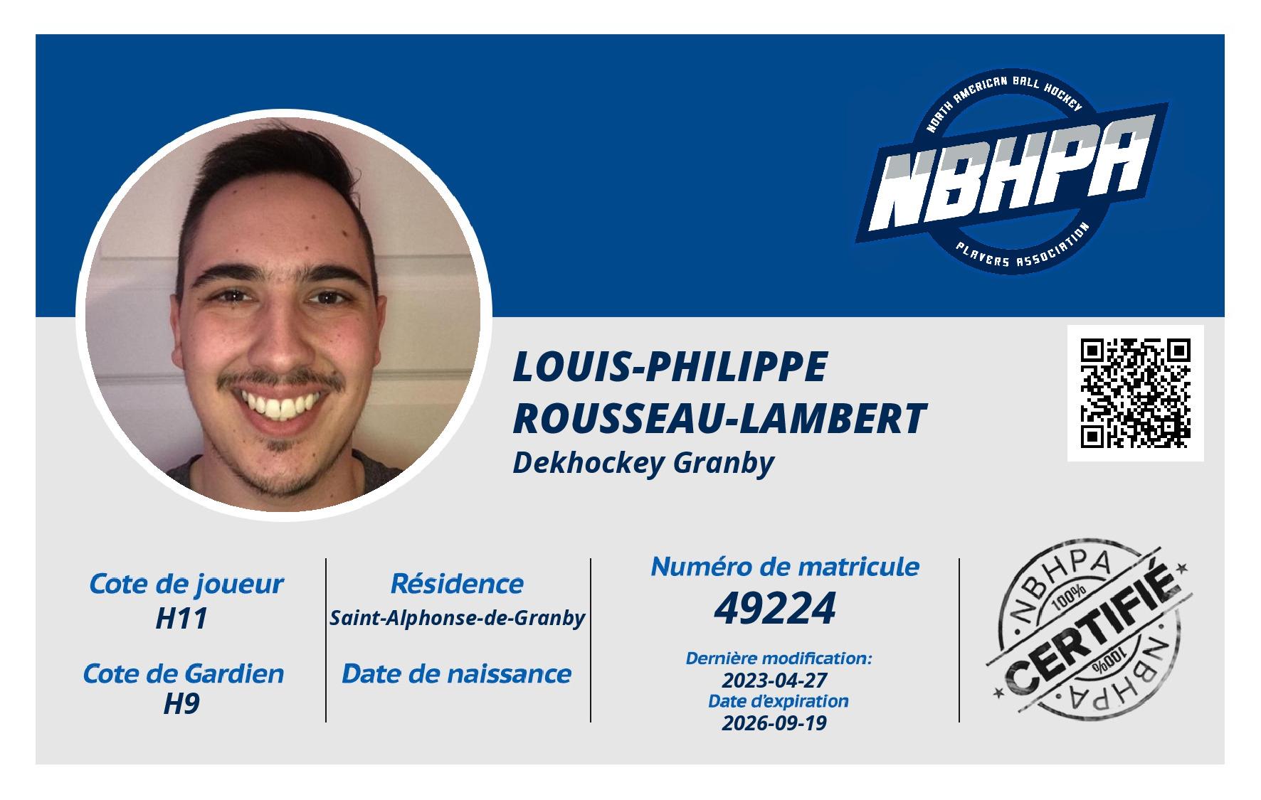 Louis-Philippe Rousseau-Lambert