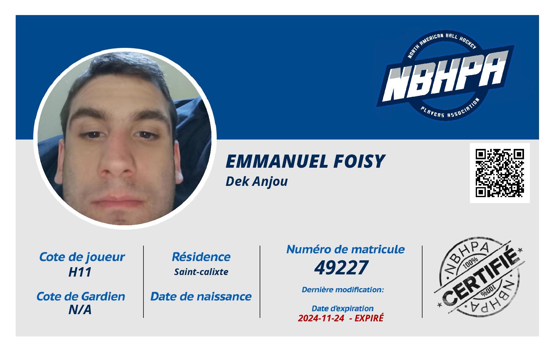 Emmanuel Foisy