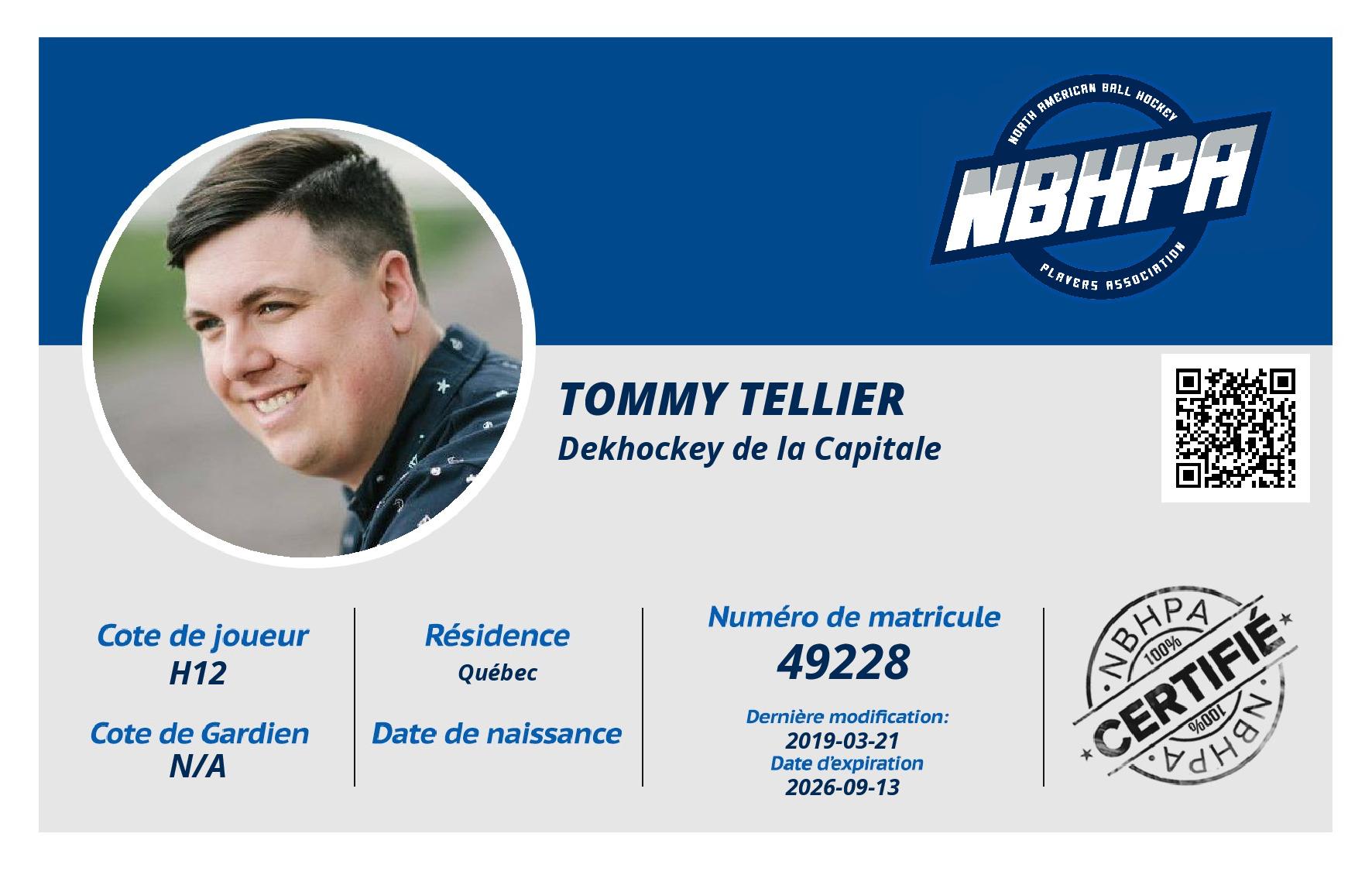 Tommy Tellier
