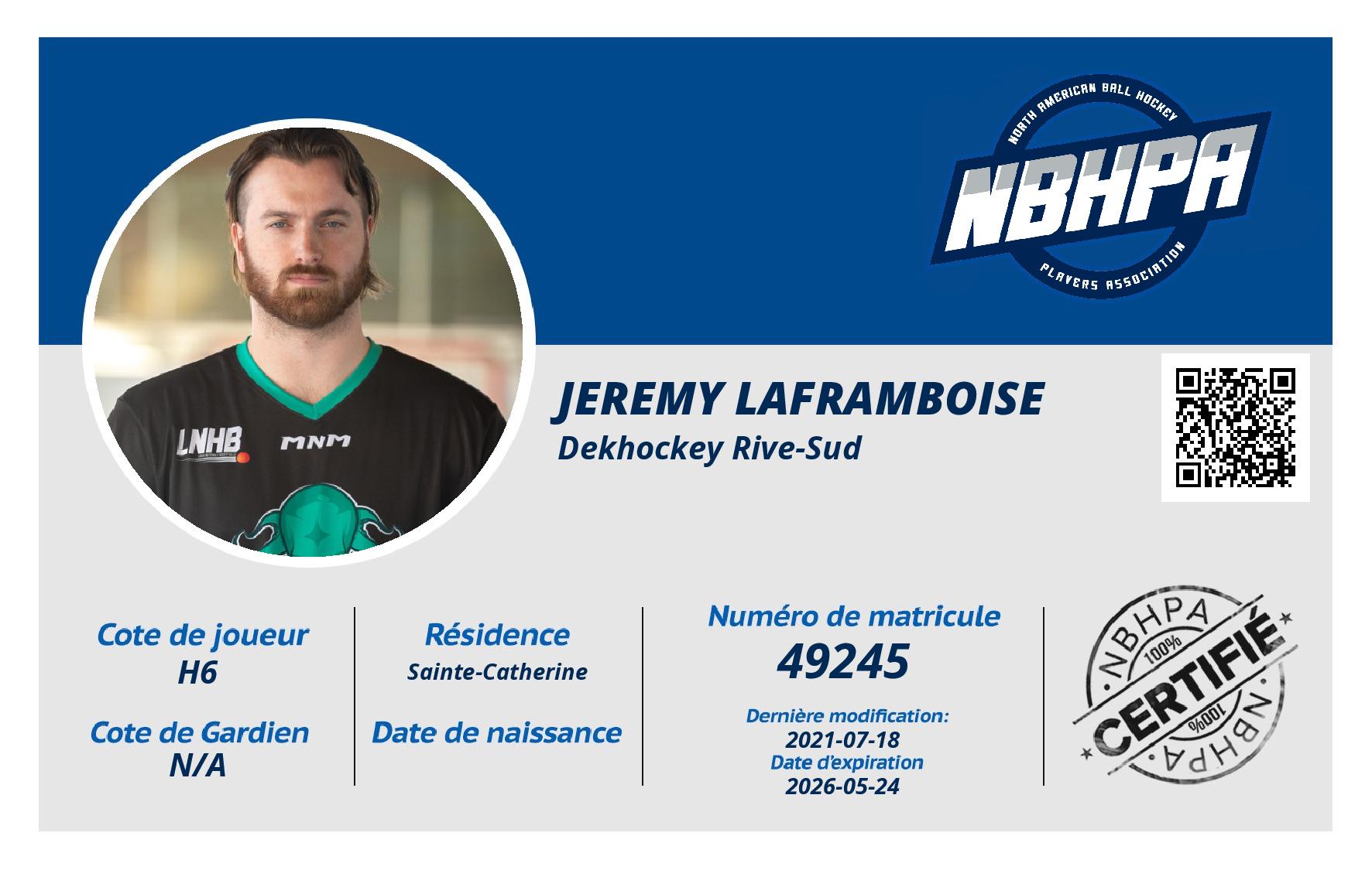 Jeremy Laframboise