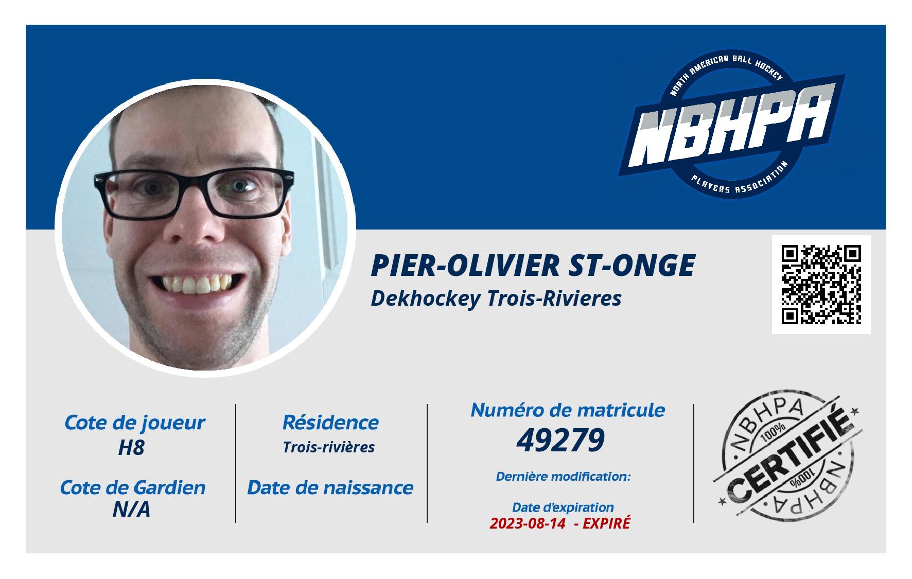 Pier-Olivier St-Onge