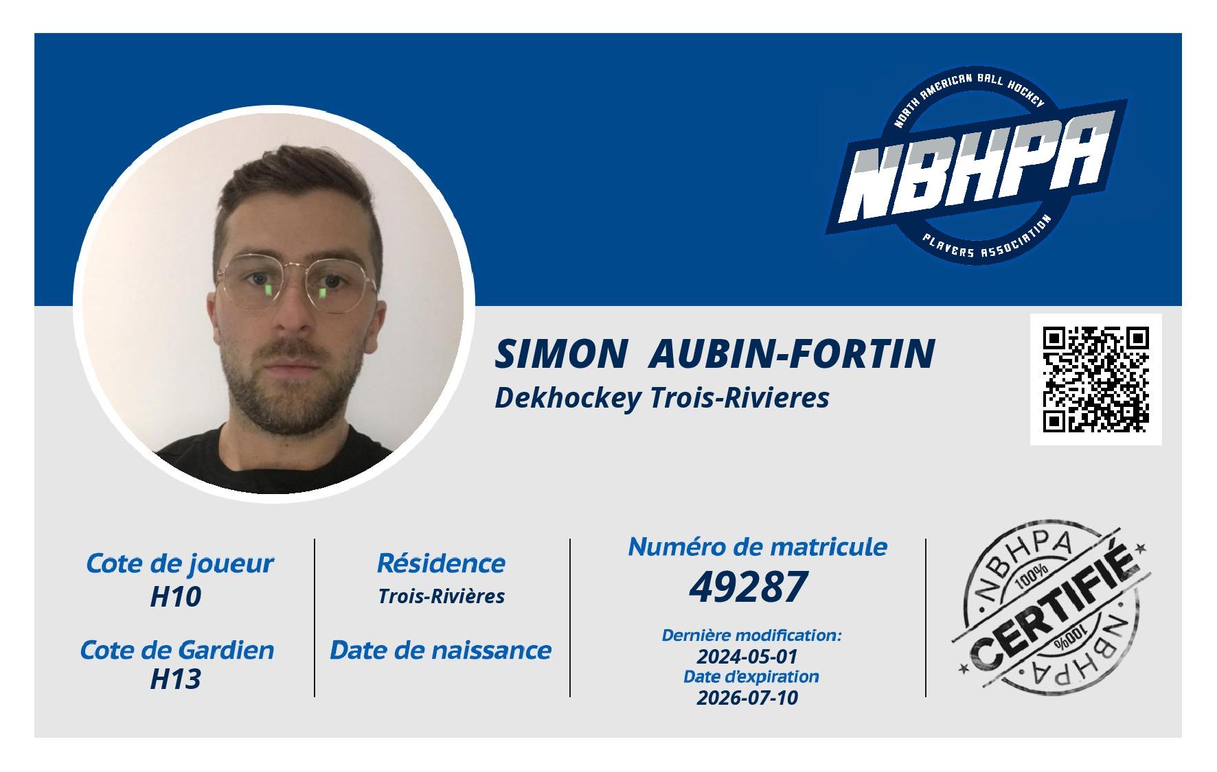 Simon  Aubin-Fortin