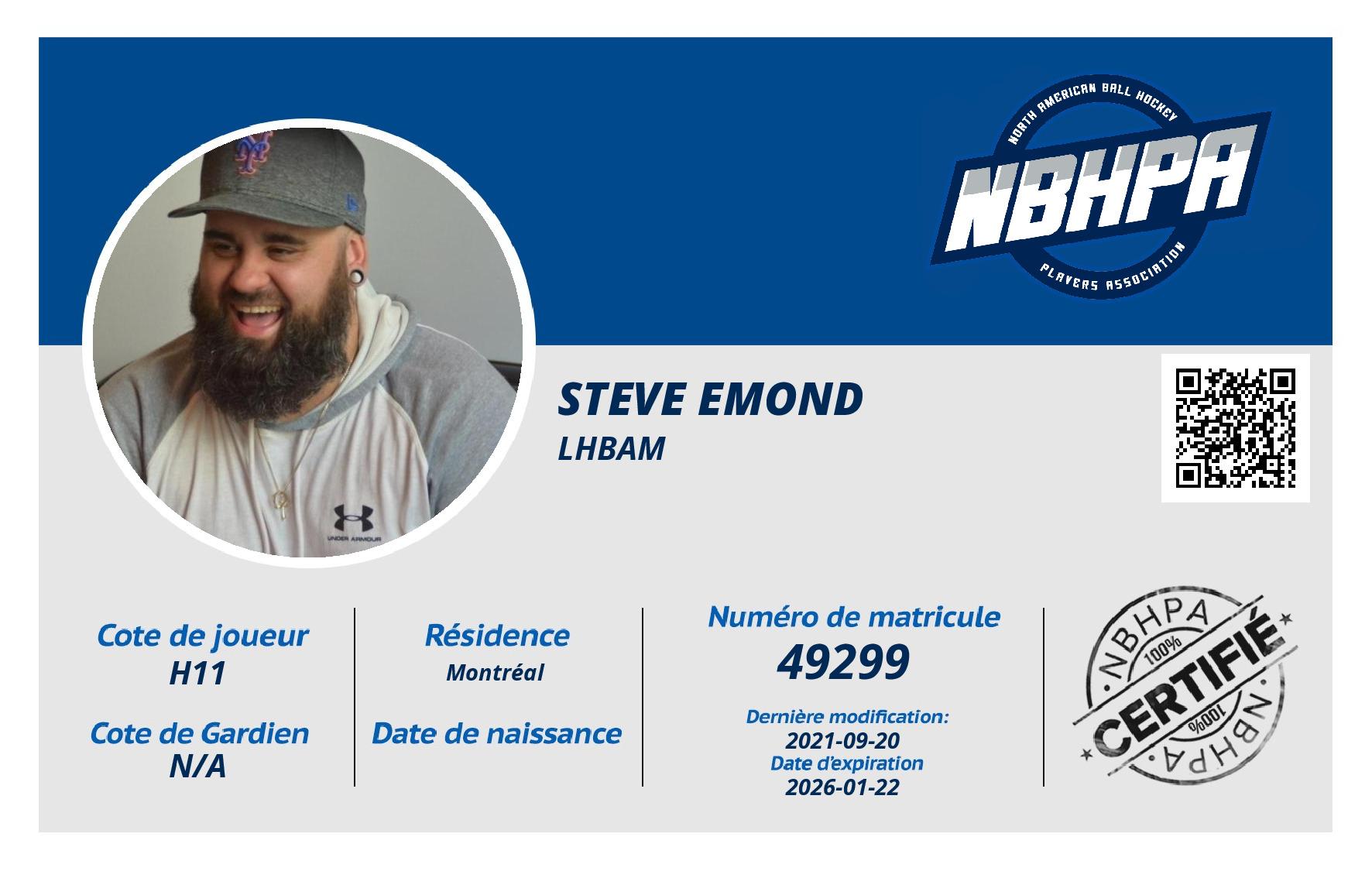 Steve Emond 