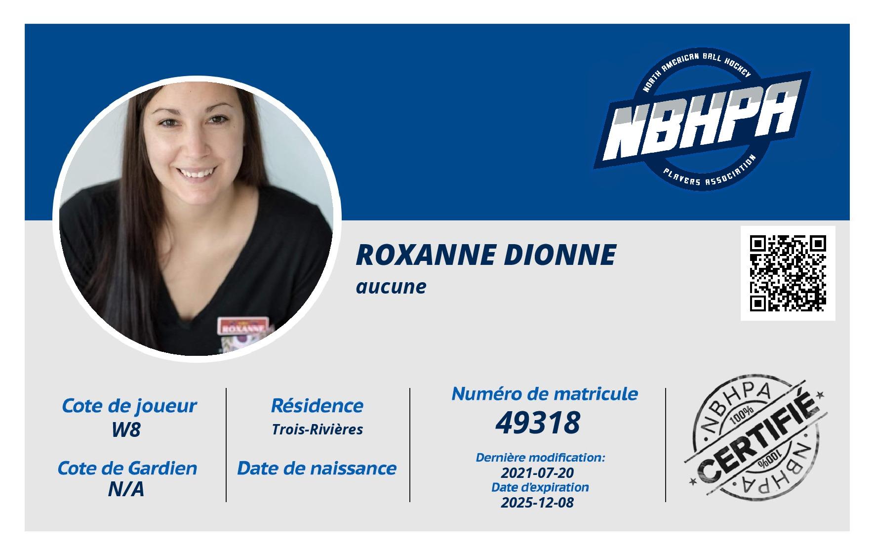 Roxanne Dionne