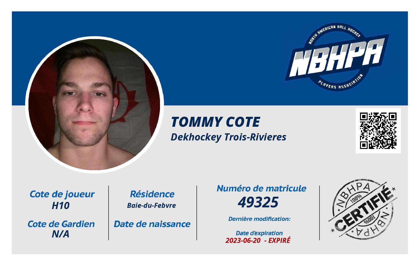 Tommy Cote