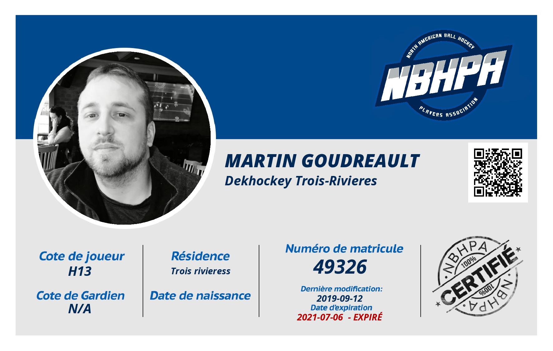 Martin Goudreault