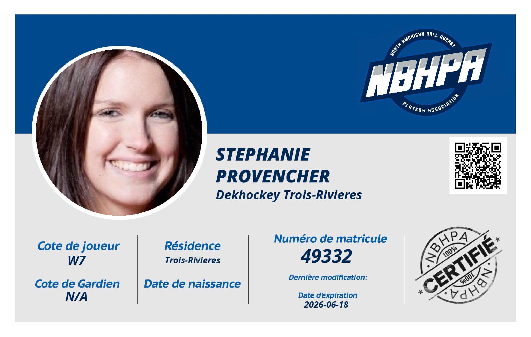 Stephanie Provencher