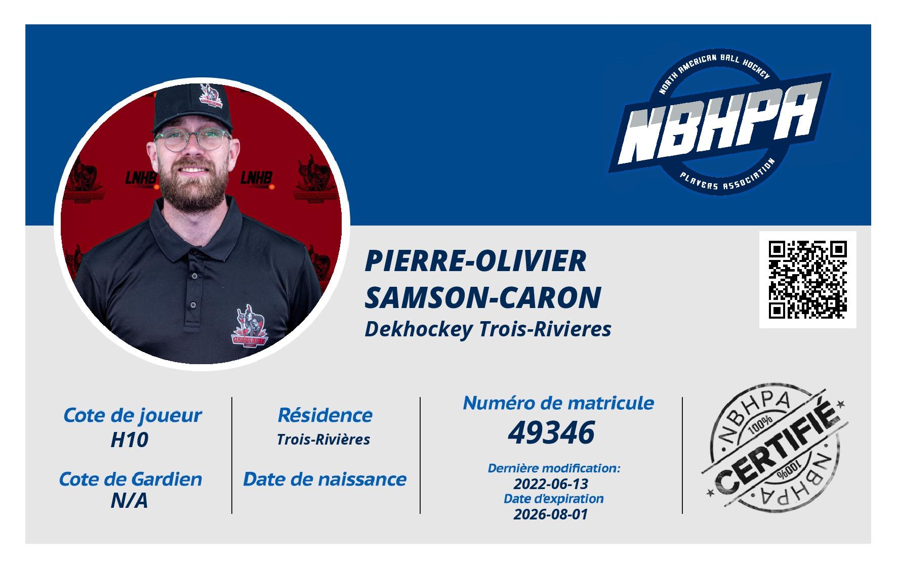 Pierre-Olivier Samson-Caron