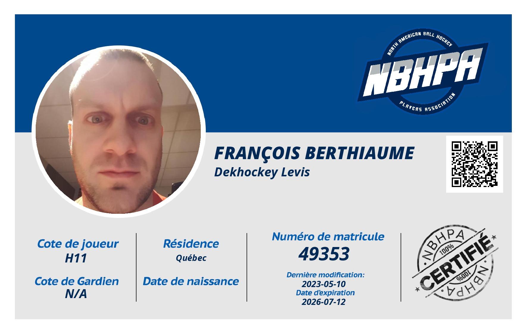 François Berthiaume