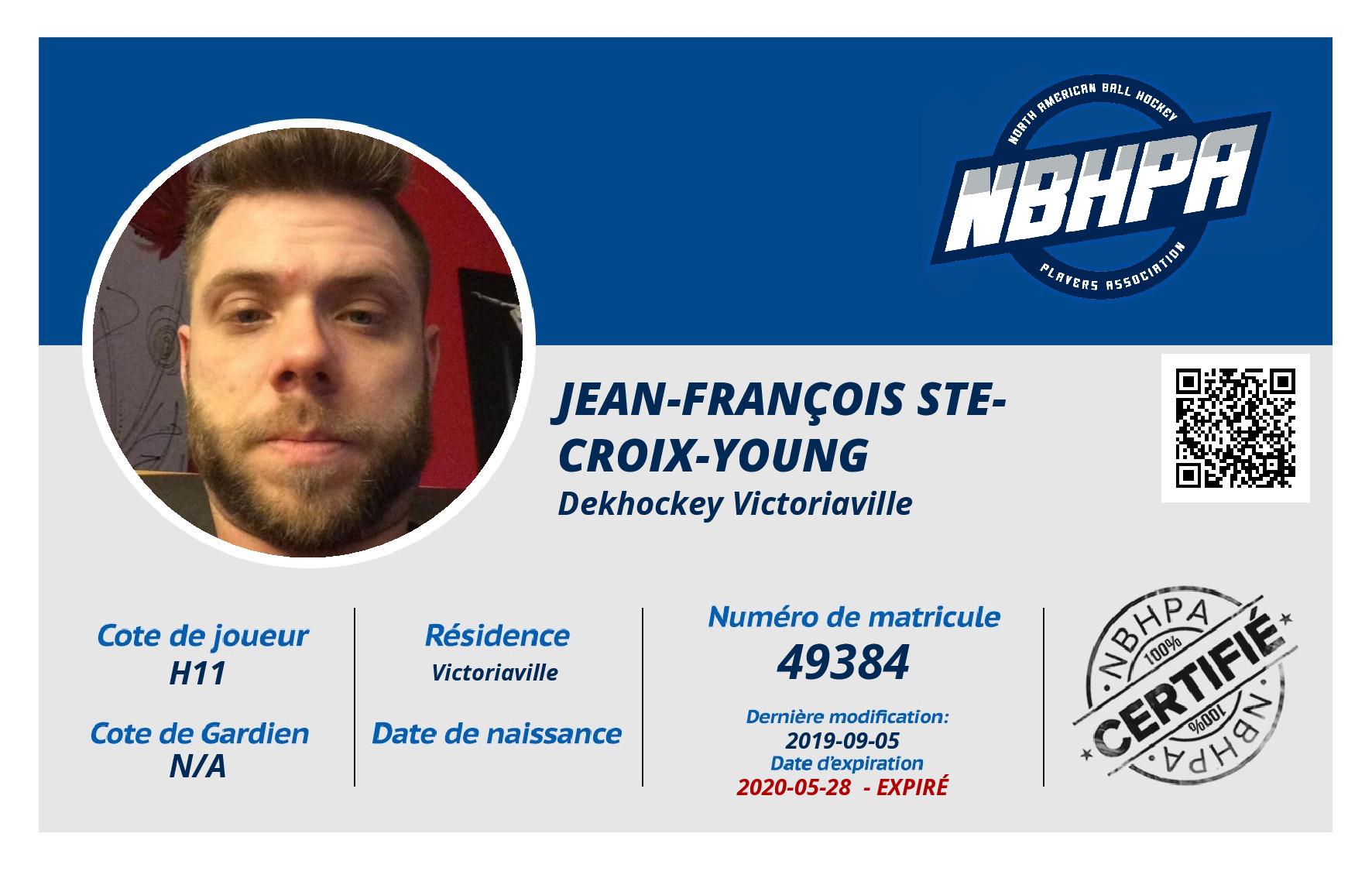 Jean-François Ste-Croix-Young