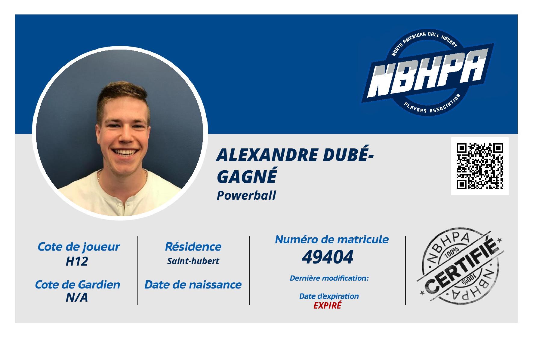 Alexandre Dubé-Gagné