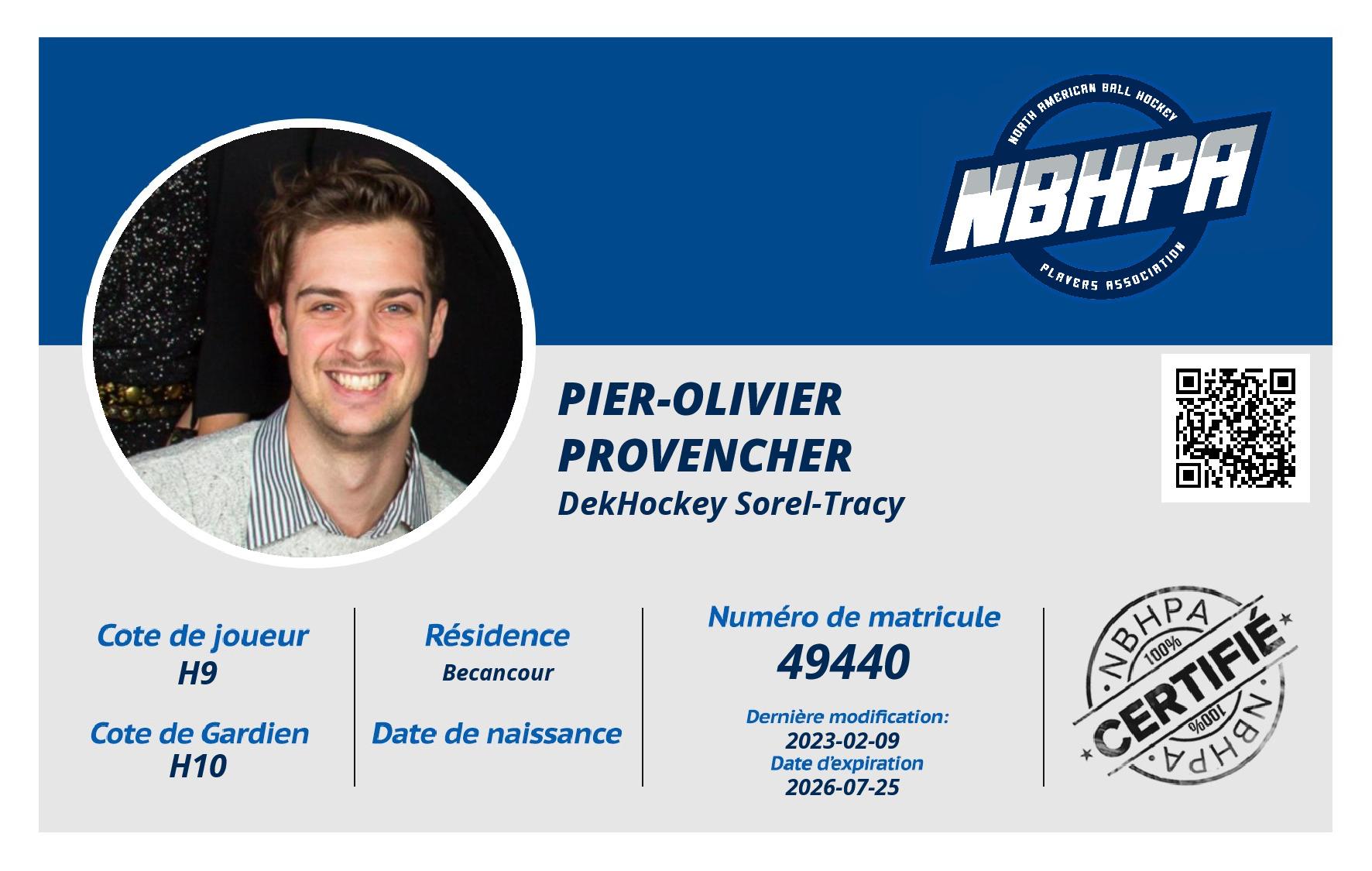 Pier-Olivier Provencher