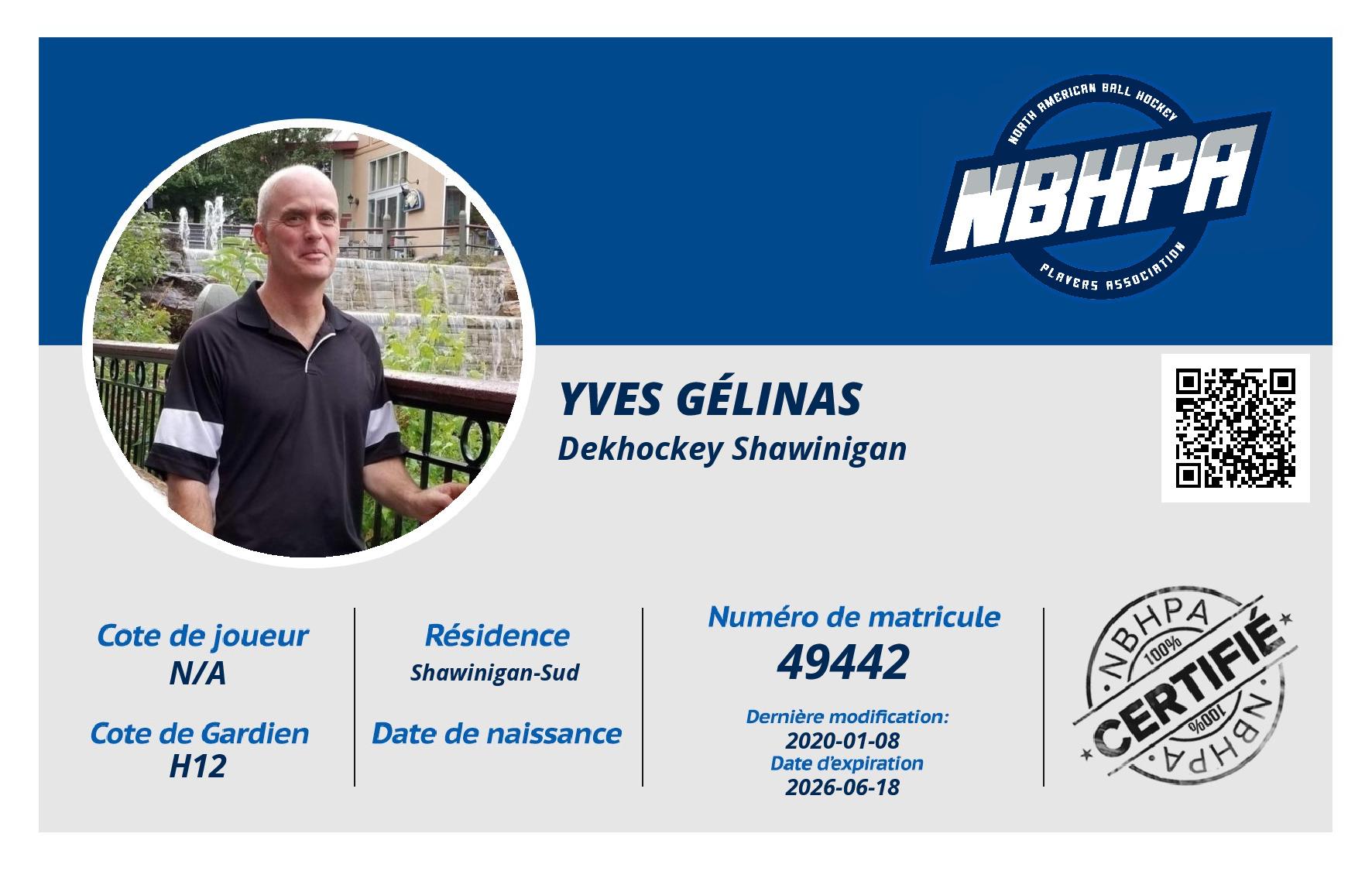 Yves Gélinas 