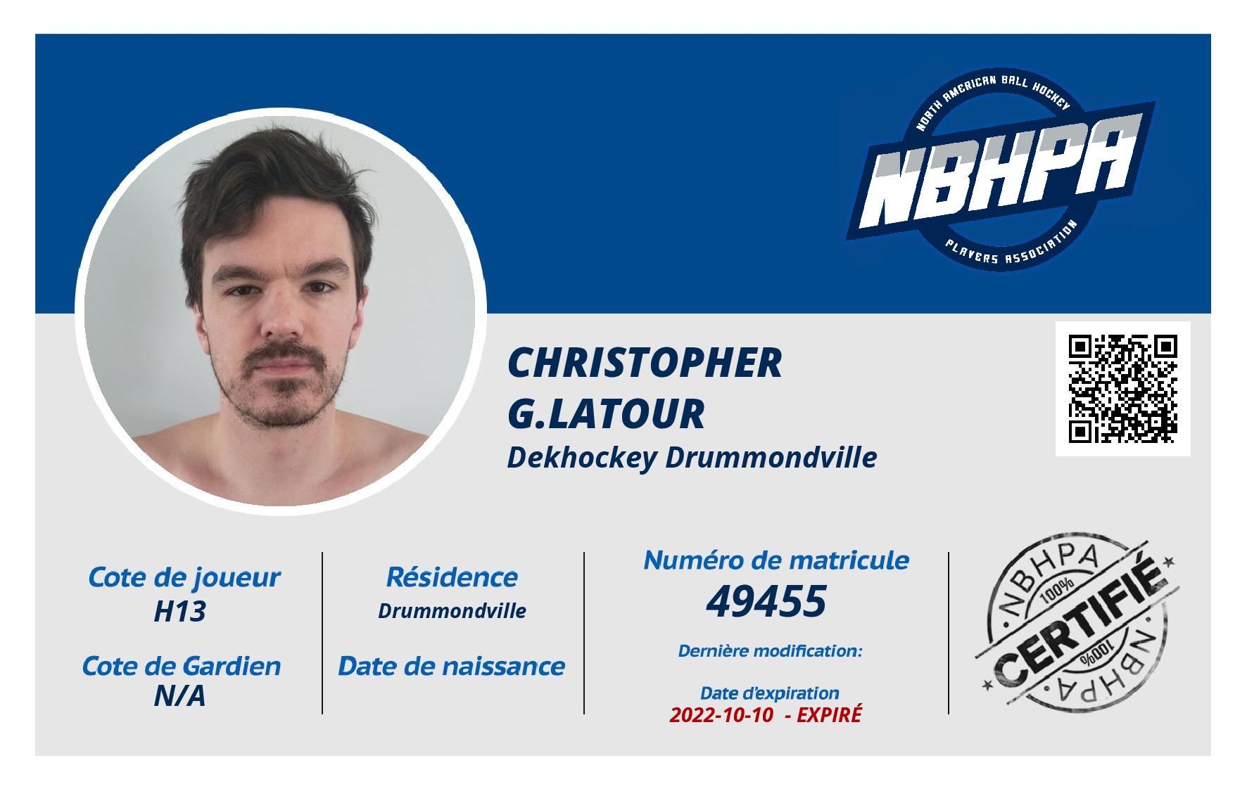Christopher G.Latour