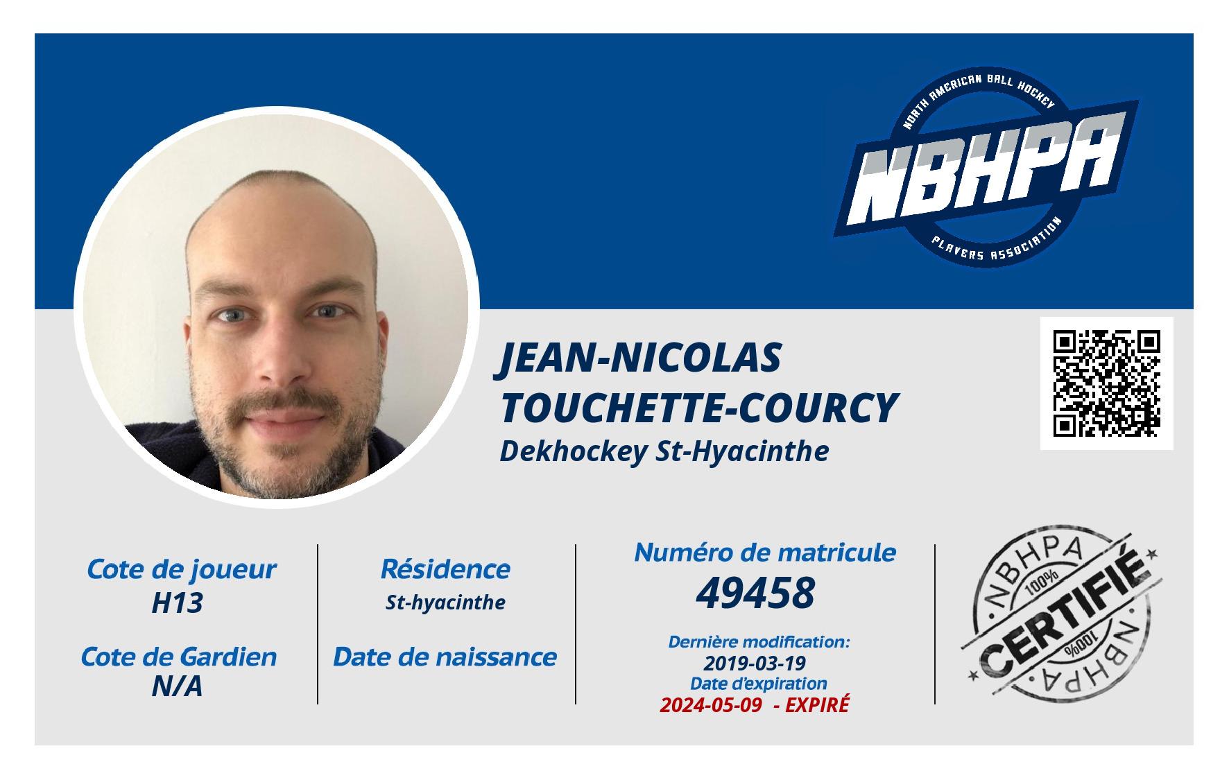 Jean-Nicolas  Touchette-Courcy